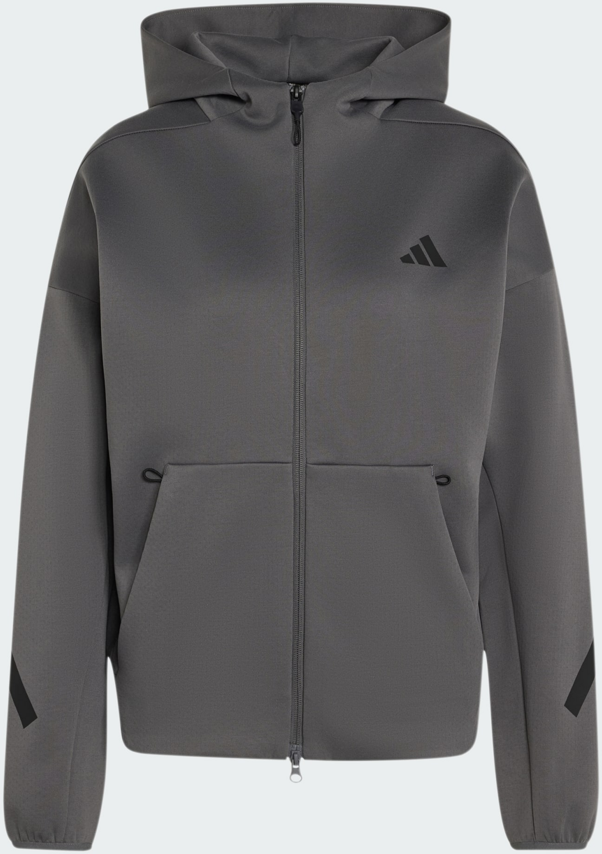 ADIDAS, Adidas Adidas Z.n.e. Hoodie Med Hel Dragkedja