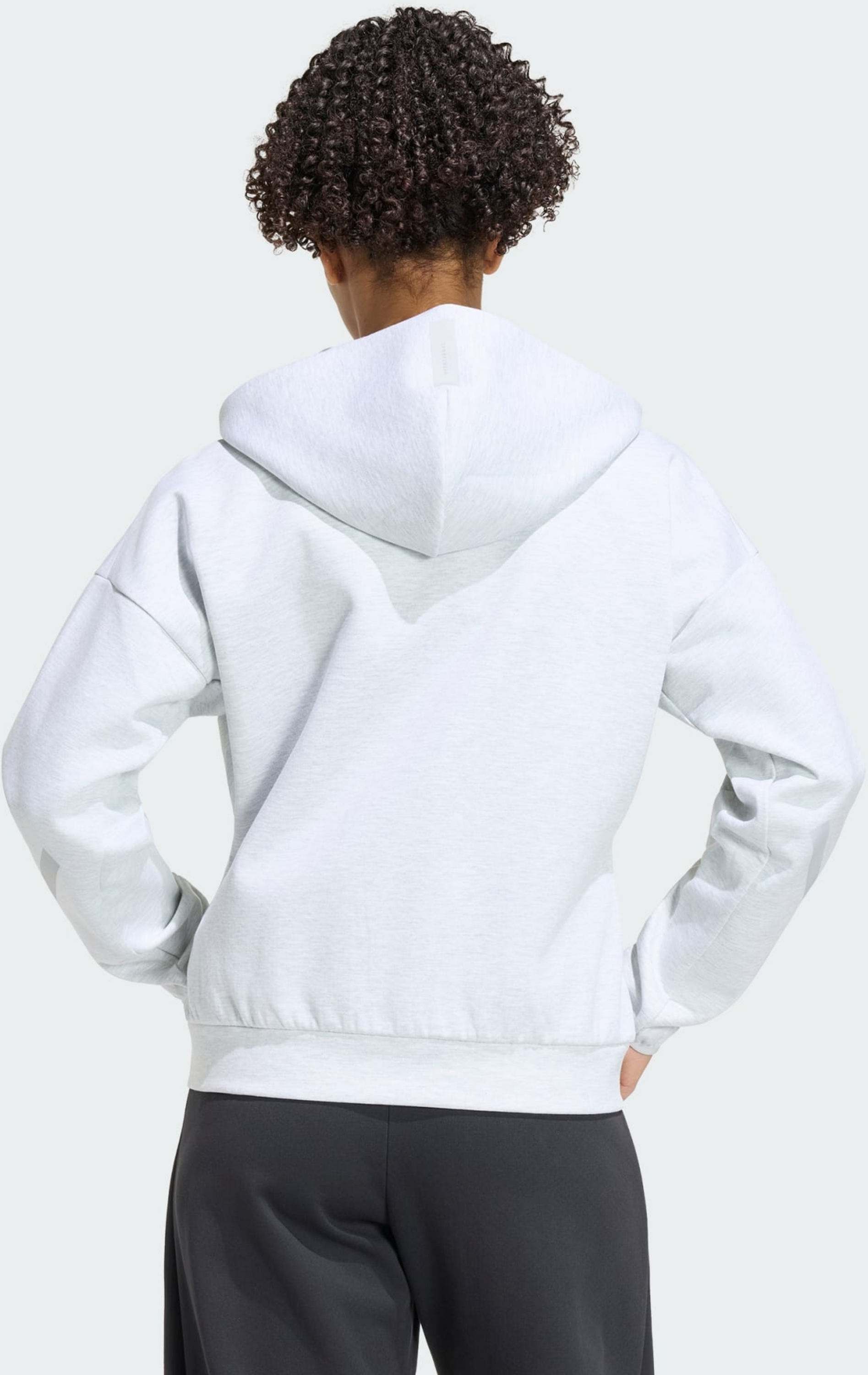 ADIDAS, Adidas Adidas Z.n.e. Hoodie Med Hel Dragkedja