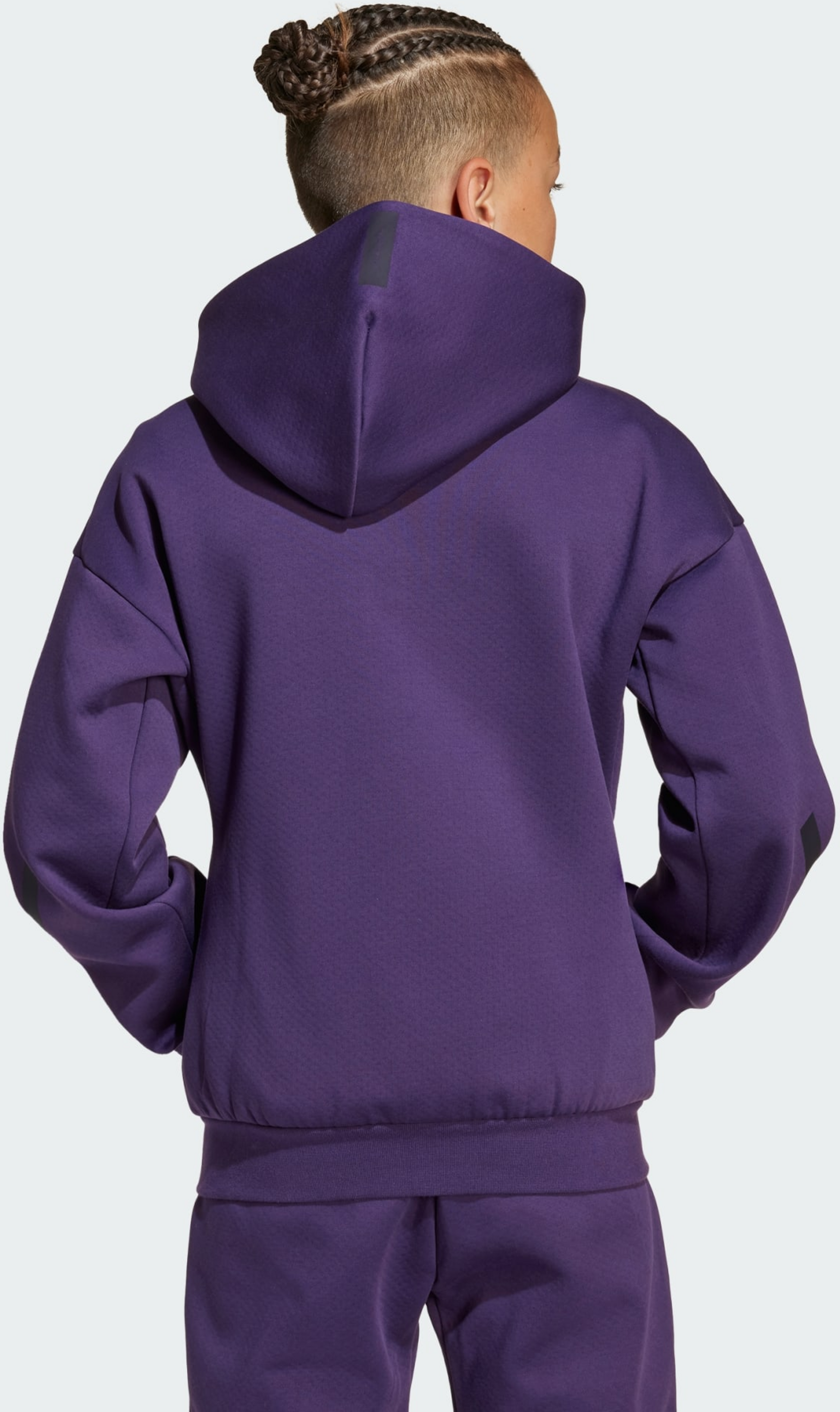 ADIDAS, Adidas Adidas Z.n.e. Träningsjacka Med Hel Dragkedja Och Huva