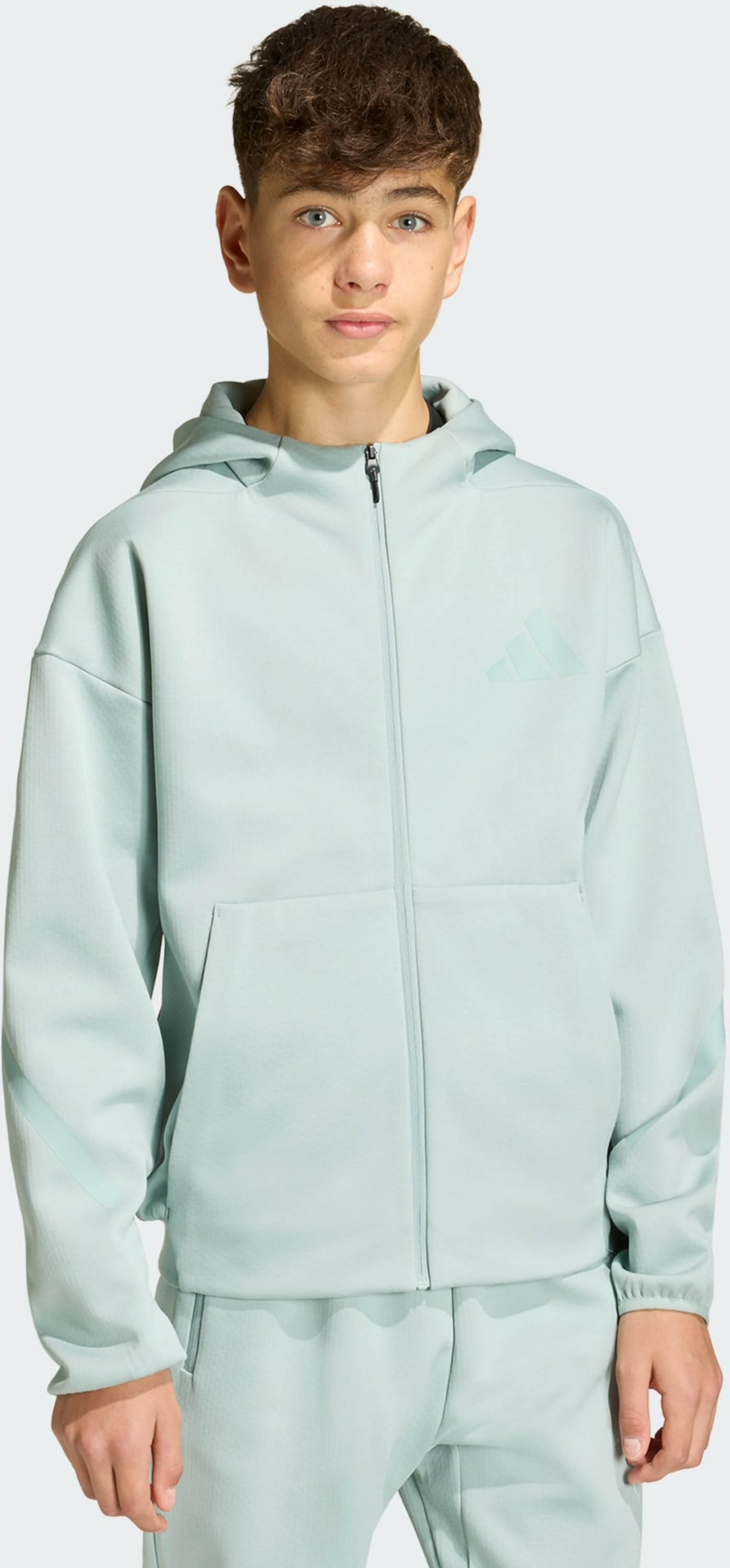 ADIDAS, Adidas Adidas Z.n.e. Träningsjacka Med Hel Dragkedja Och Huva