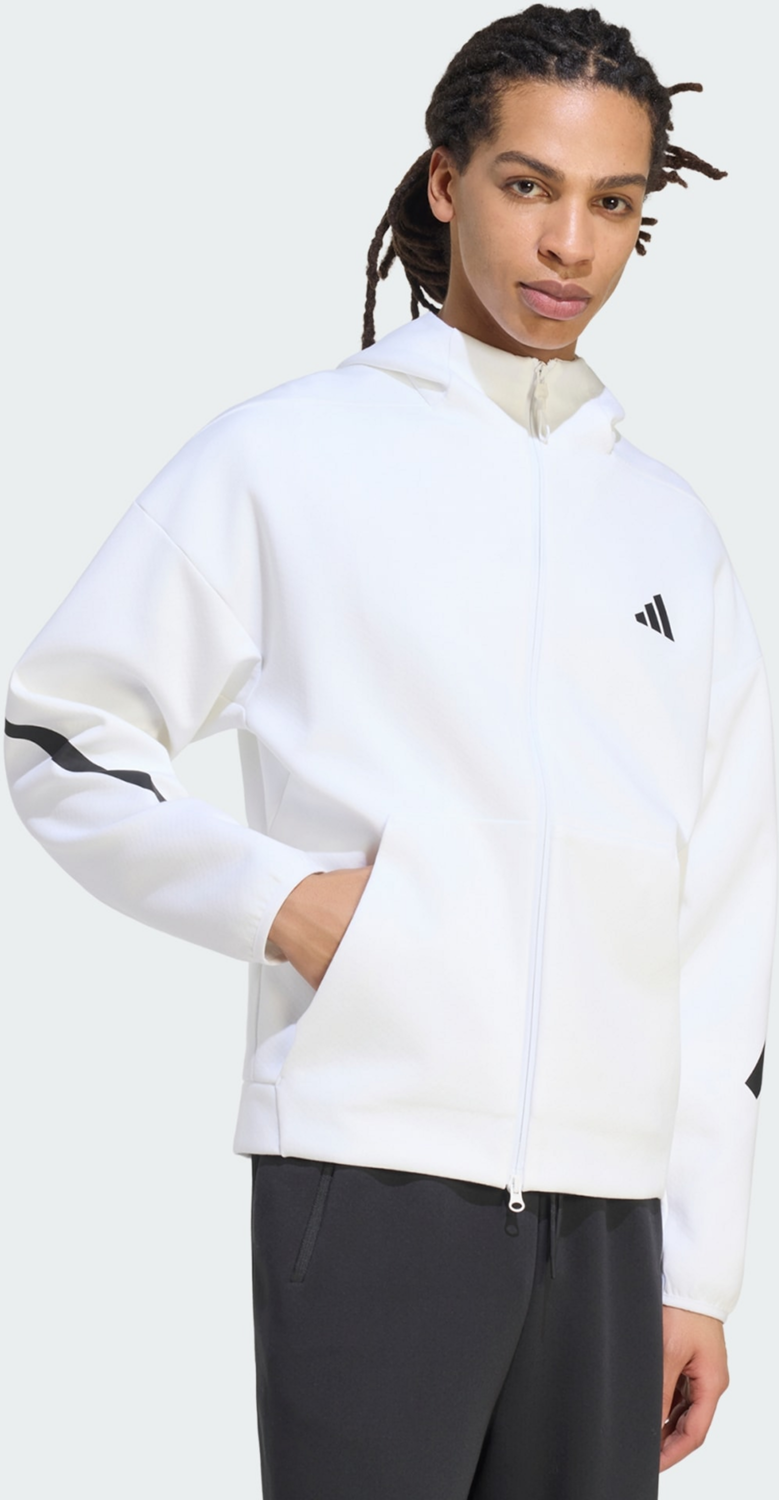 ADIDAS, Adidas Adidas Z.n.e. Tr&auml;ningsjacka Med Hel Dragkedja
