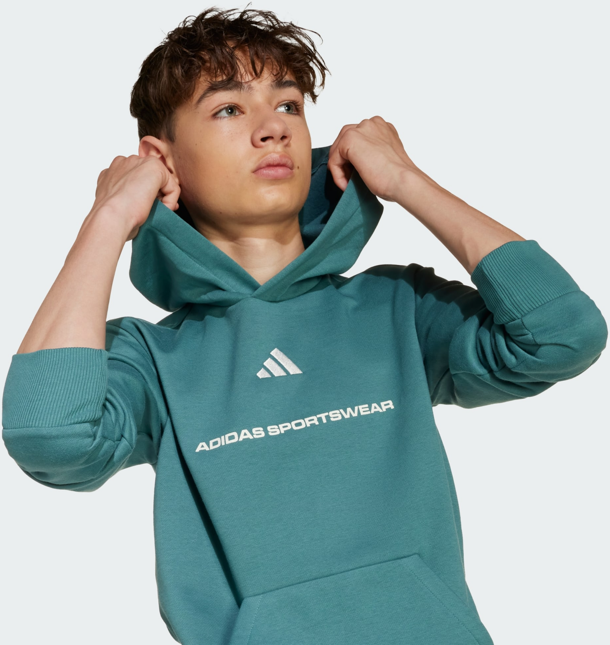 ADIDAS, Adidas Adidas-huvtröja I Fleece Med Slogan