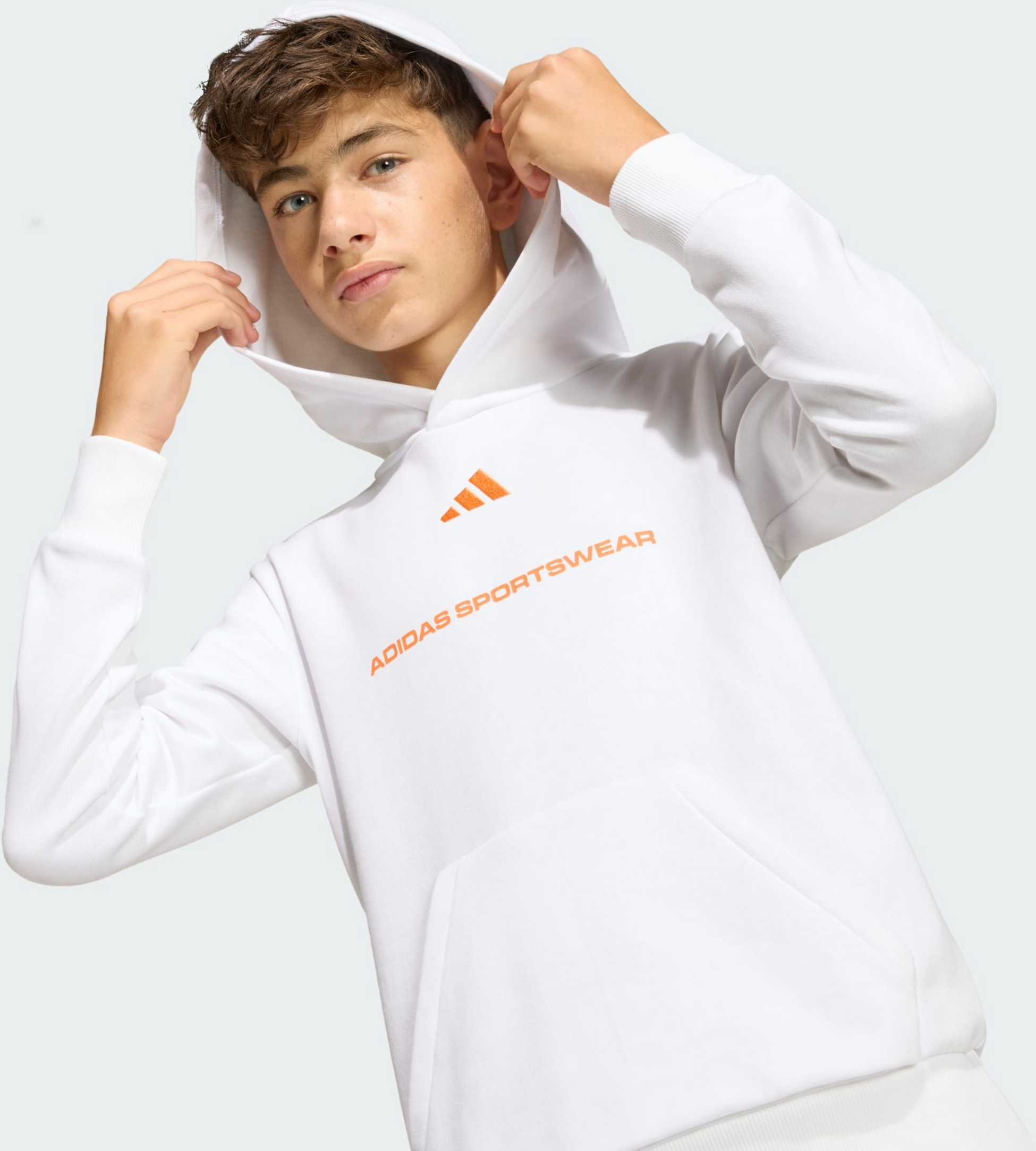 ADIDAS, Adidas Adidas-huvtröja I Fleece Med Slogan