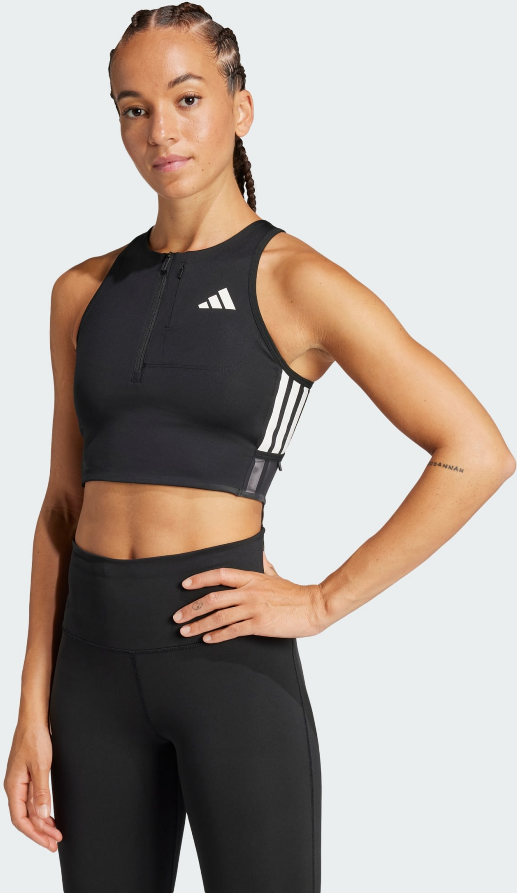ADIDAS, Adidas Adizero Running Gel Pocket Crop Topp