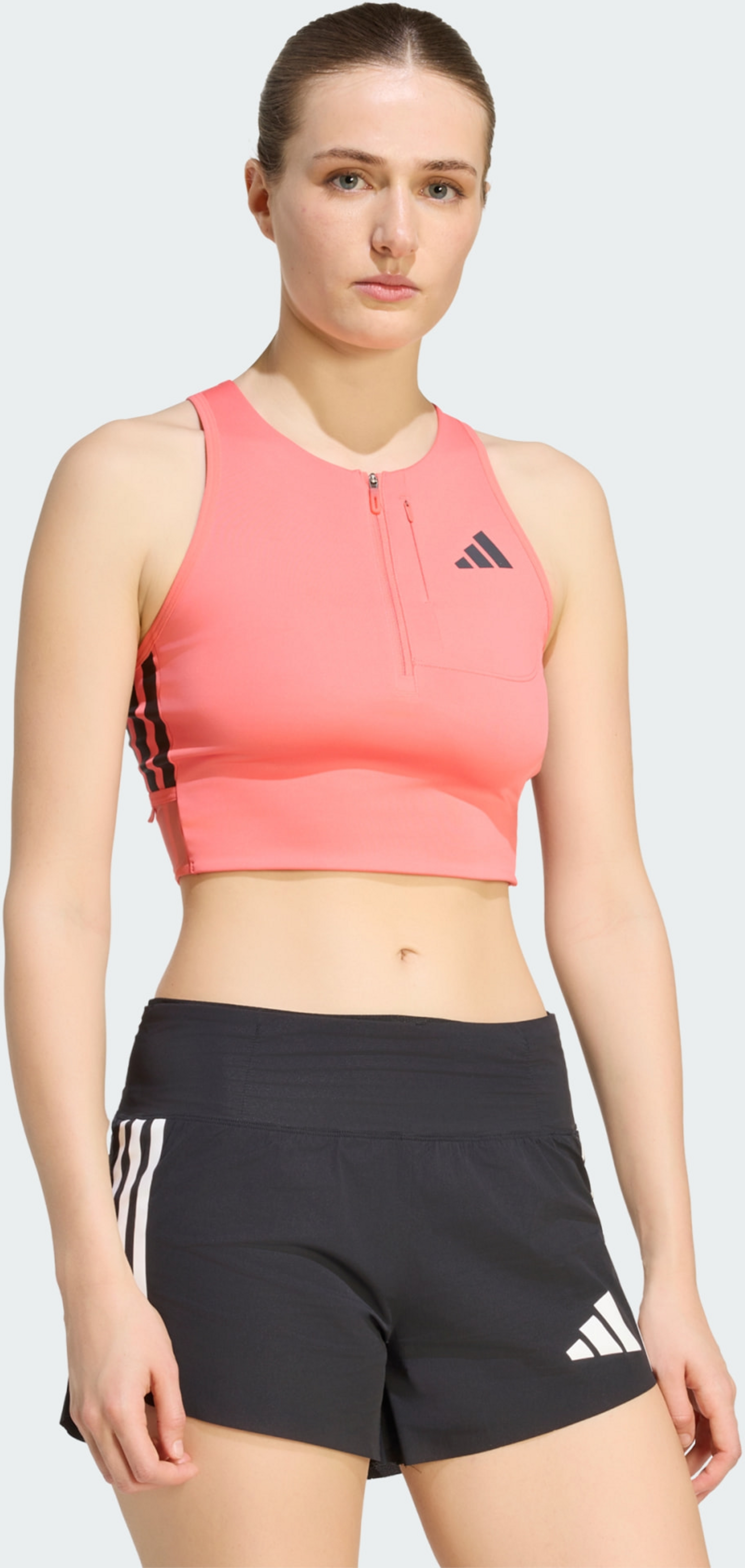 ADIDAS, Adidas Adizero Running Gel Pocket Crop Topp