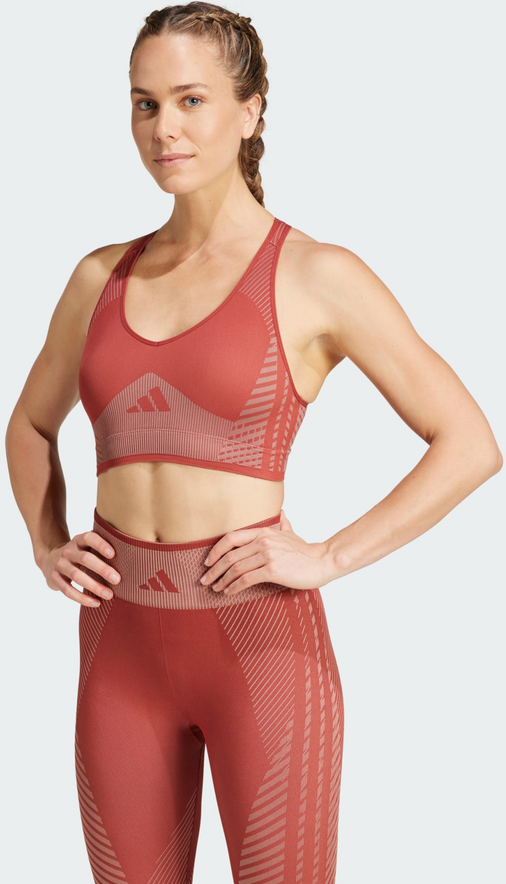 ADIDAS, Adidas Aeroknit Training Light Support Bh