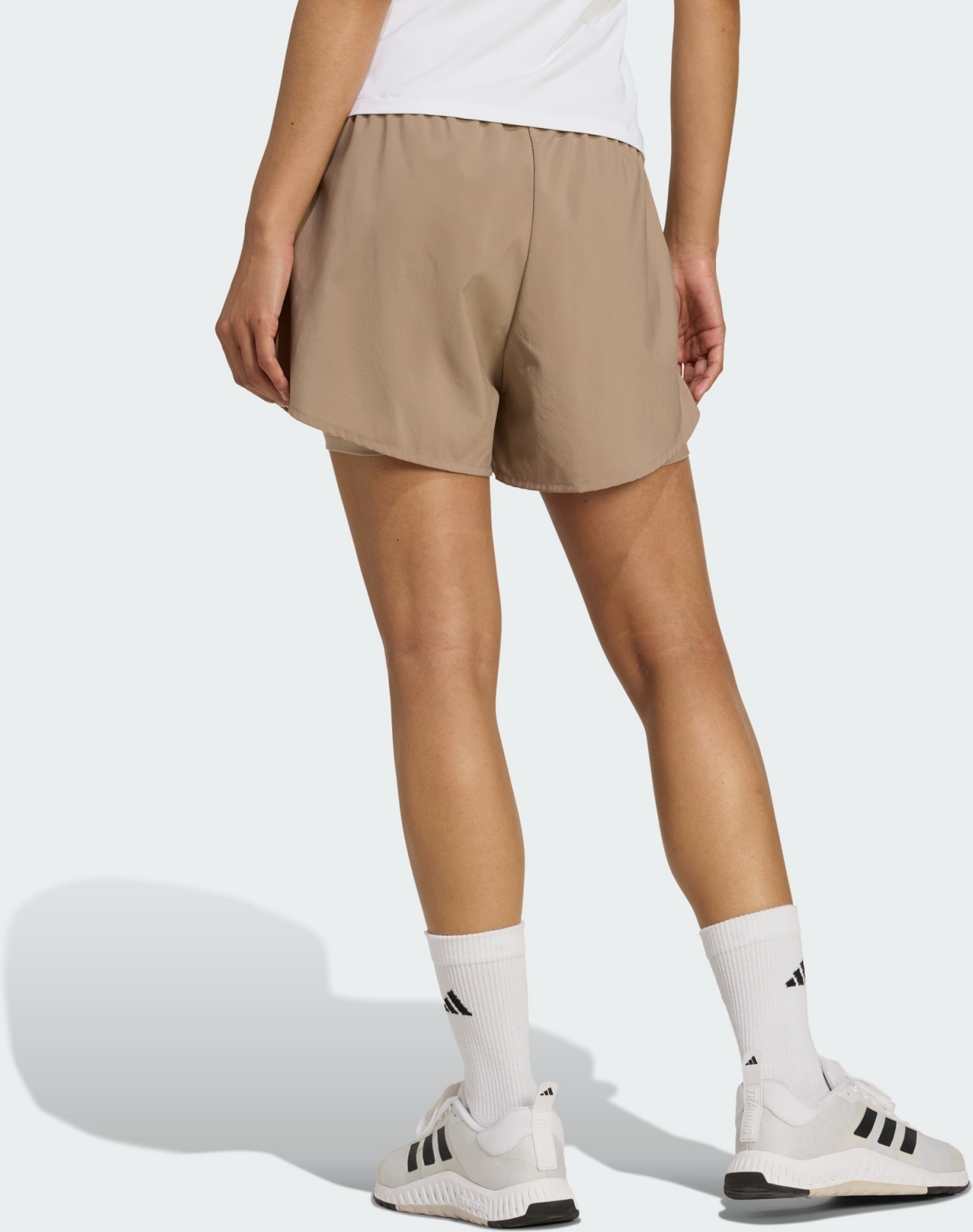 ADIDAS, Adidas Aeroready Made For Training Minimal Two-in-one Shorts