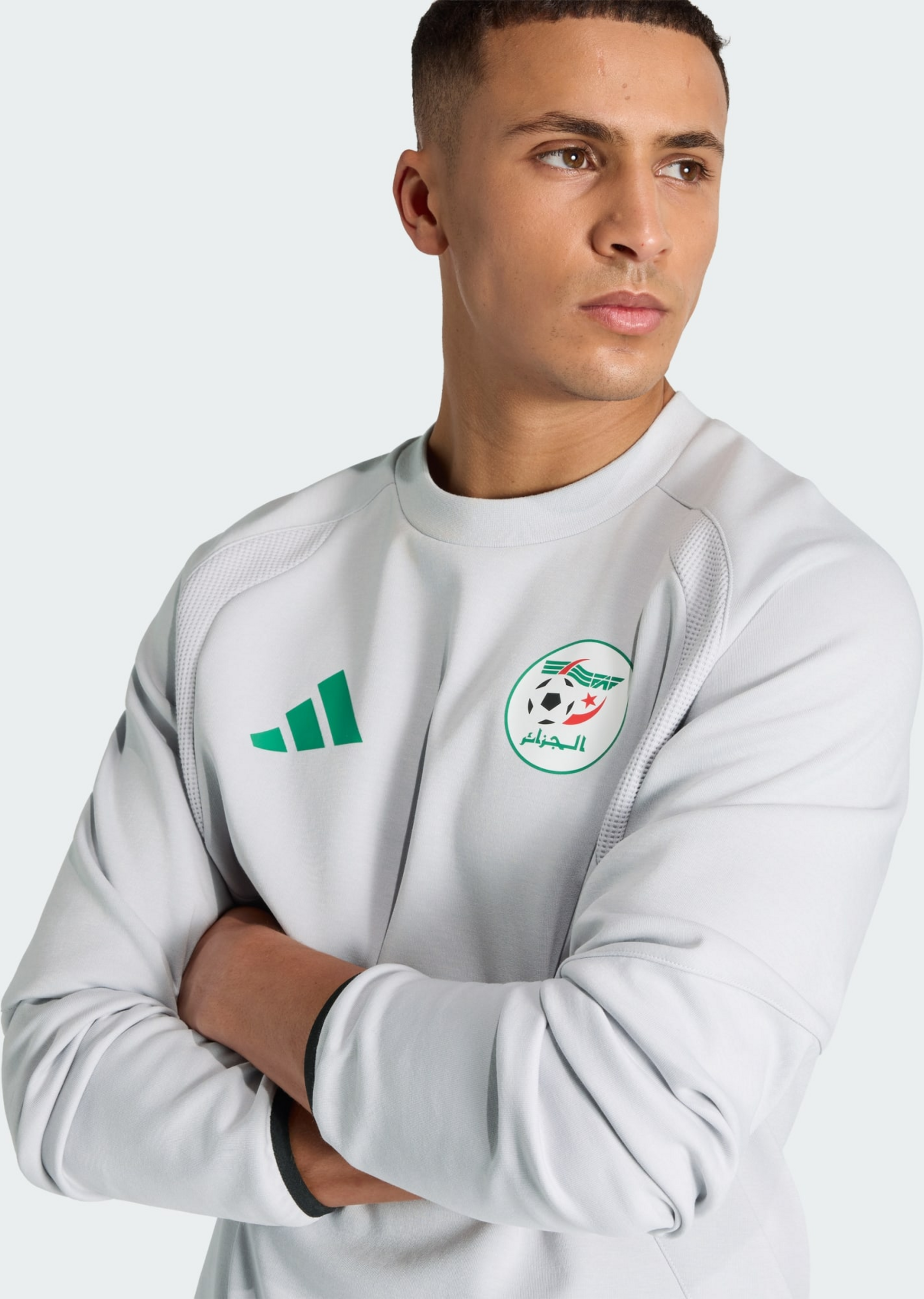 ADIDAS, Adidas Algeriet Tiro Tech Sweatshirt Med Rund Hals