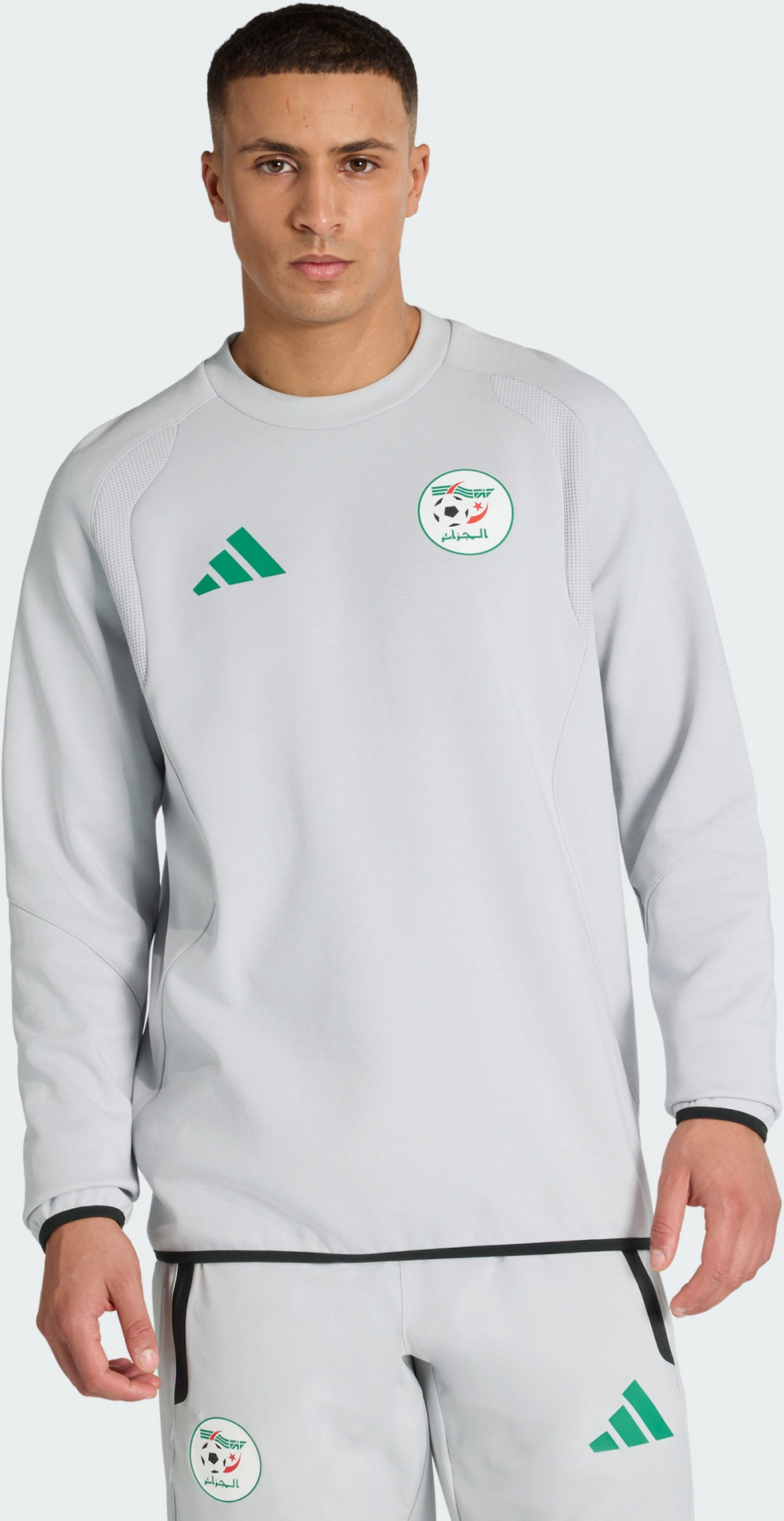 ADIDAS, Adidas Algeriet Tiro Tech Sweatshirt Med Rund Hals