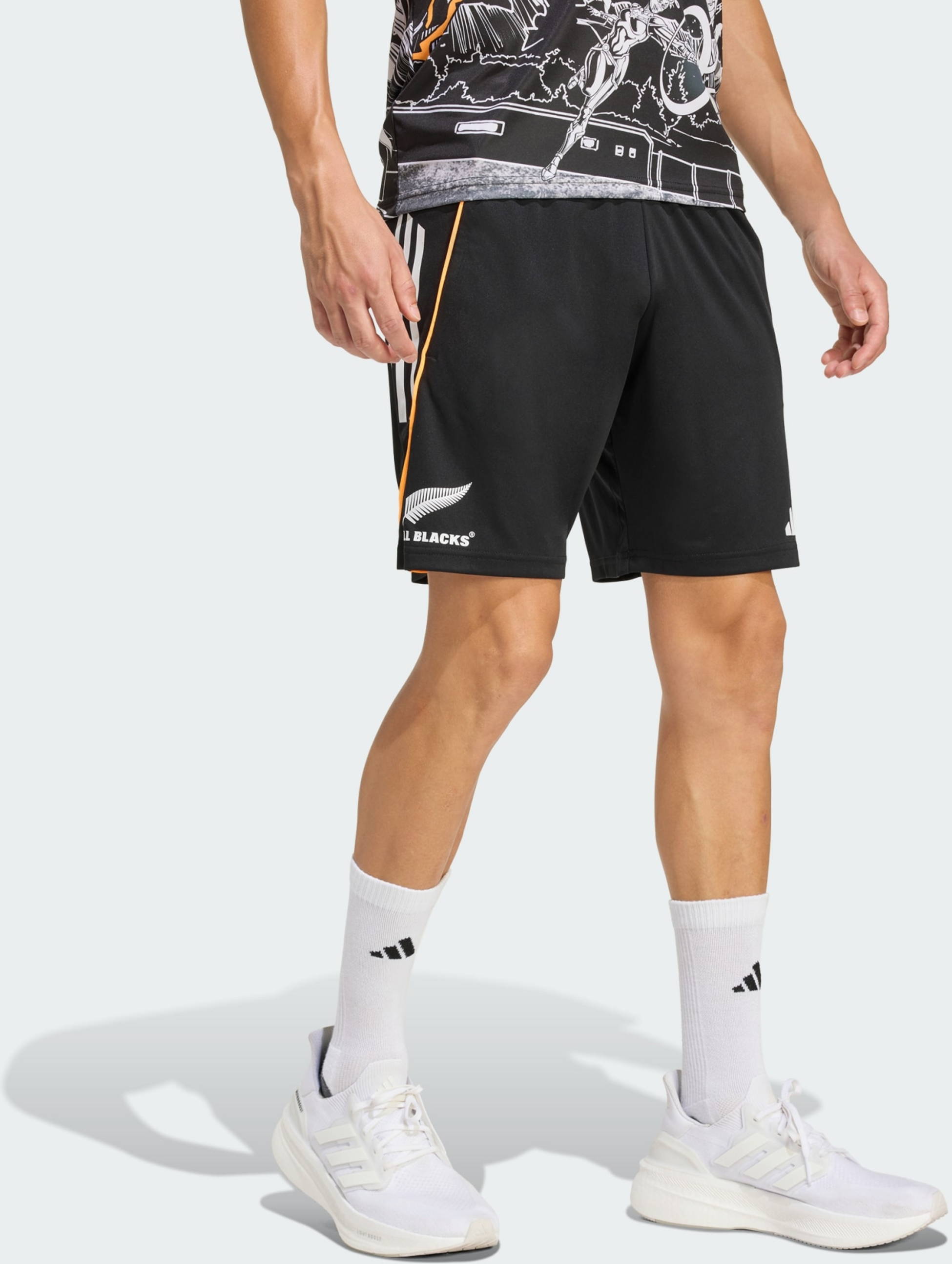 ADIDAS, Adidas All Blacks Marvel Gym Short
