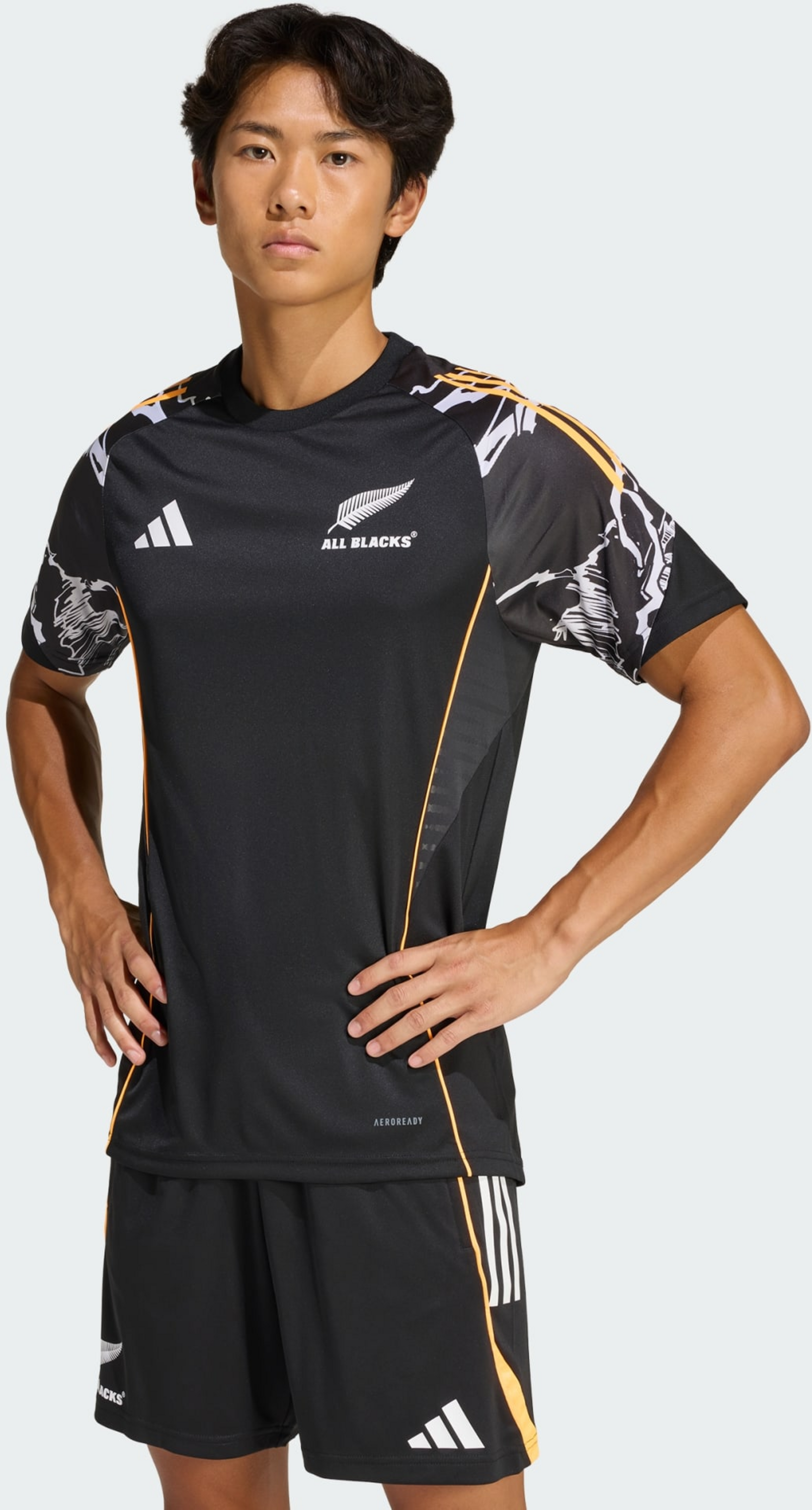 ADIDAS, Adidas All Blacks Marvel Performance T-shirt