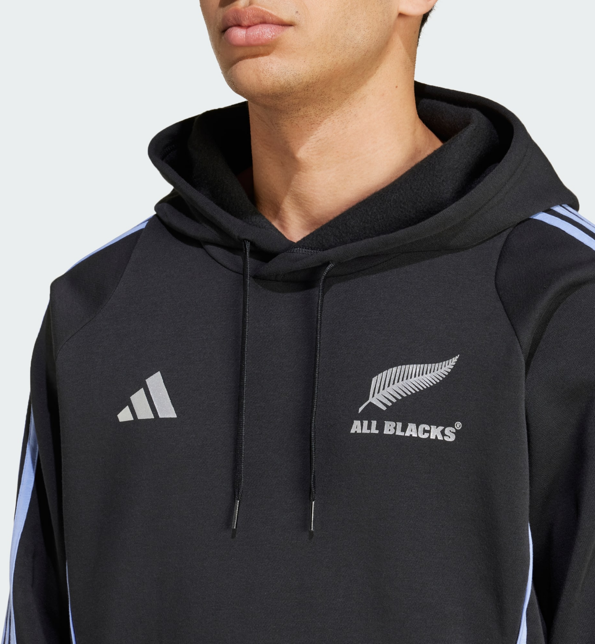 ADIDAS, Adidas All Blacks Rugby Hooded Sweatshirt