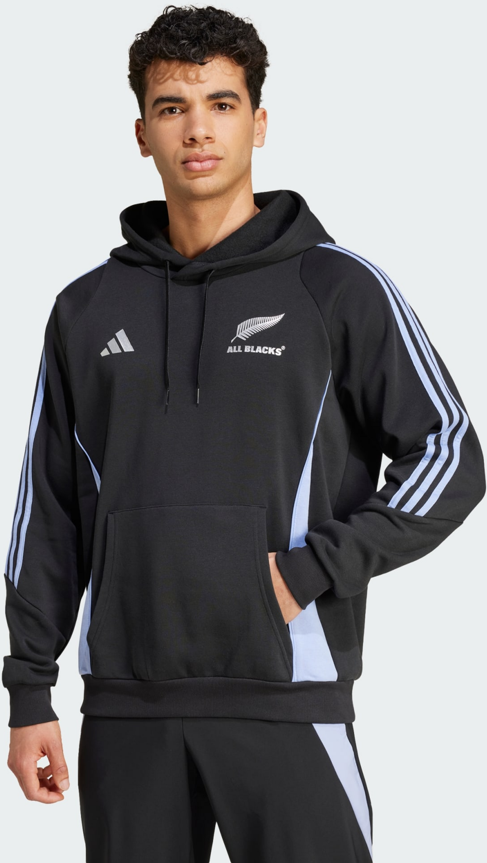 ADIDAS, Adidas All Blacks Rugby Hooded Sweatshirt