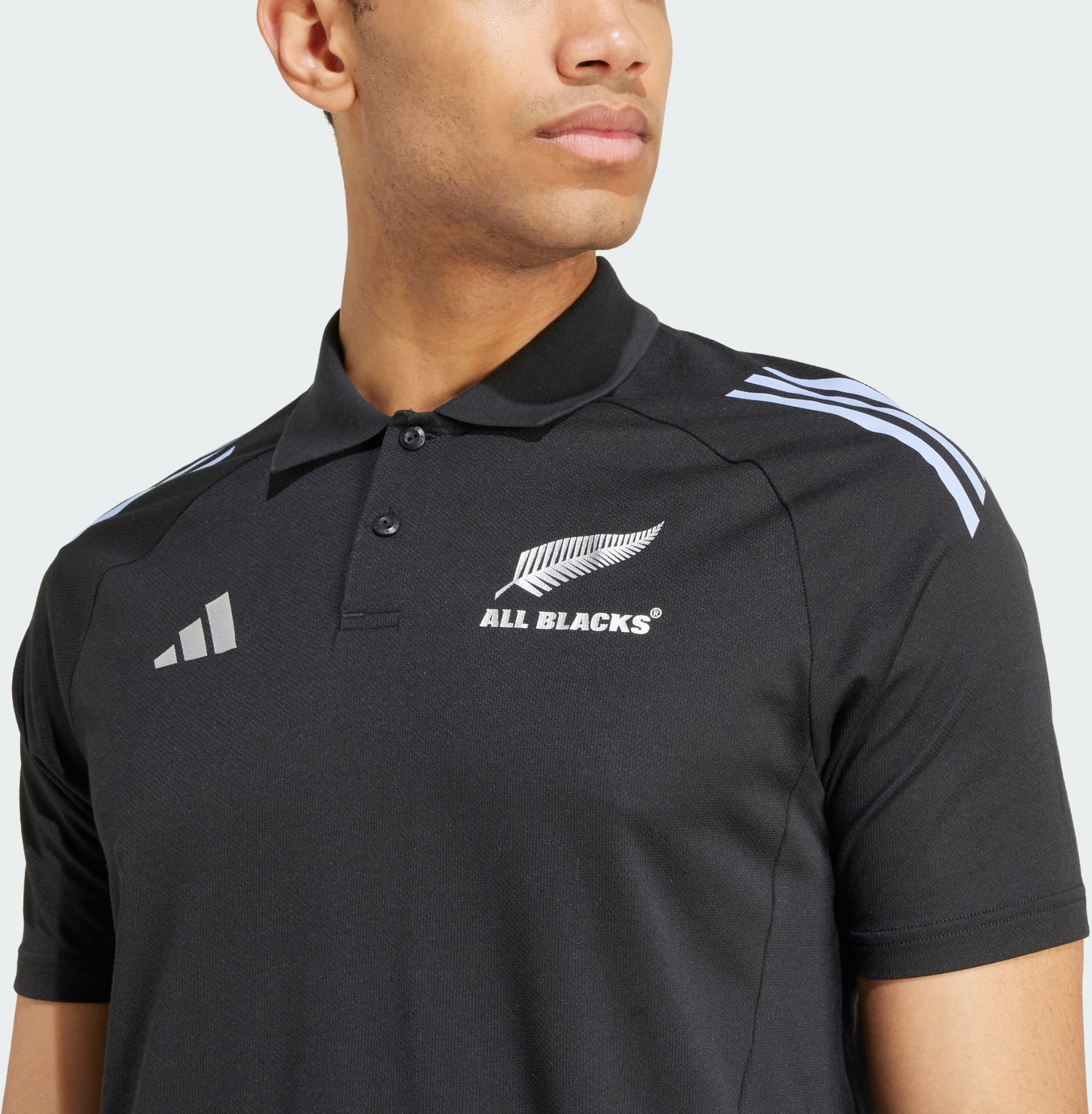 ADIDAS, Adidas All Blacks Rugby Short Sleeve Pikétröja