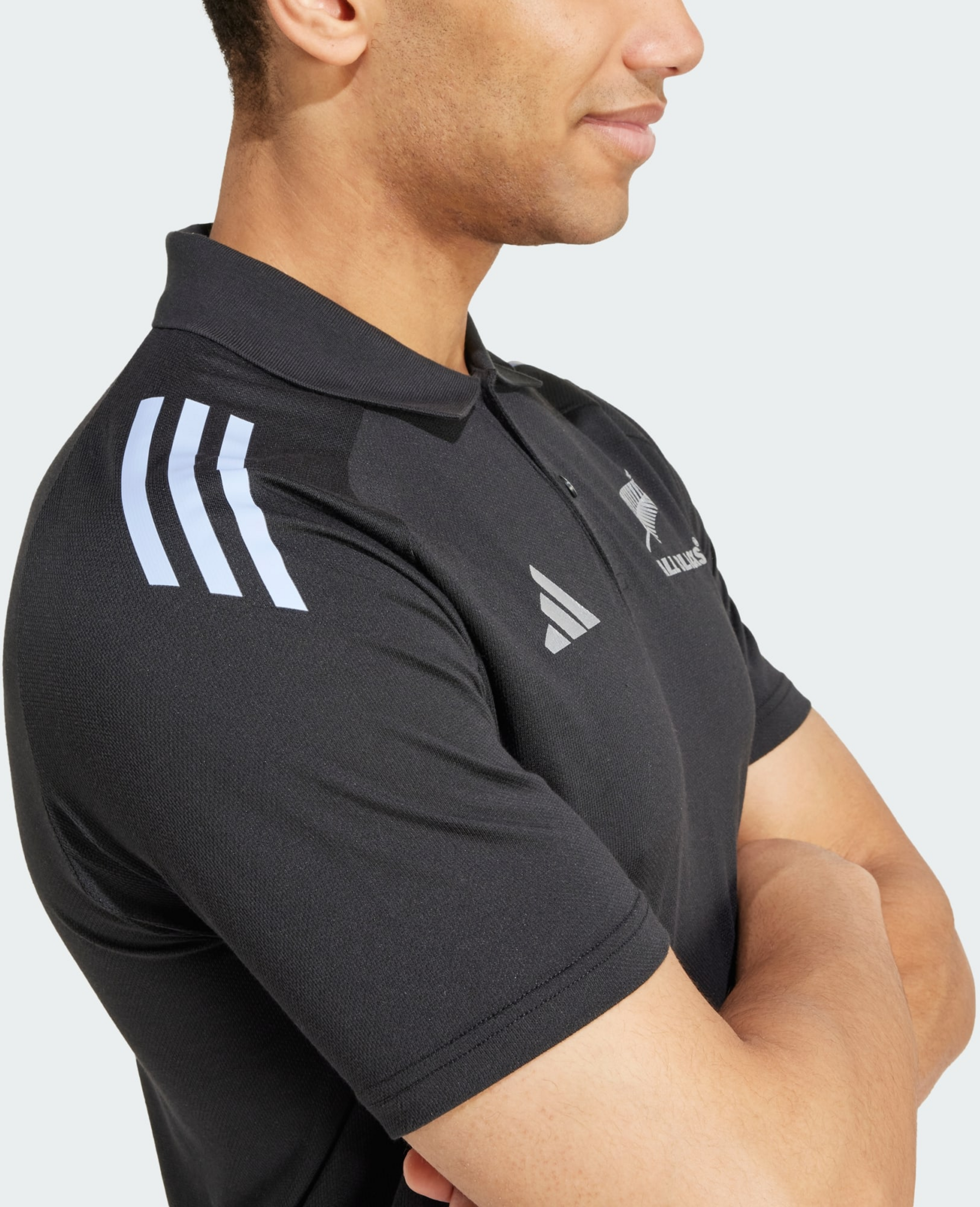 ADIDAS, Adidas All Blacks Rugby Short Sleeve Pikétröja