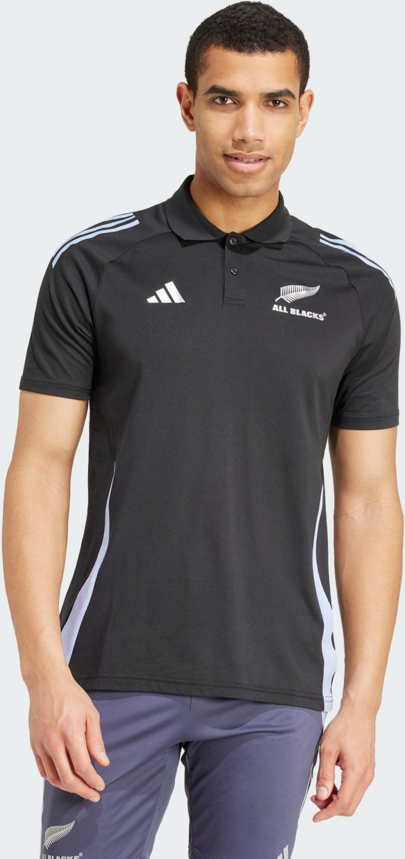 ADIDAS, Adidas All Blacks Rugby Short Sleeve Pikétröja