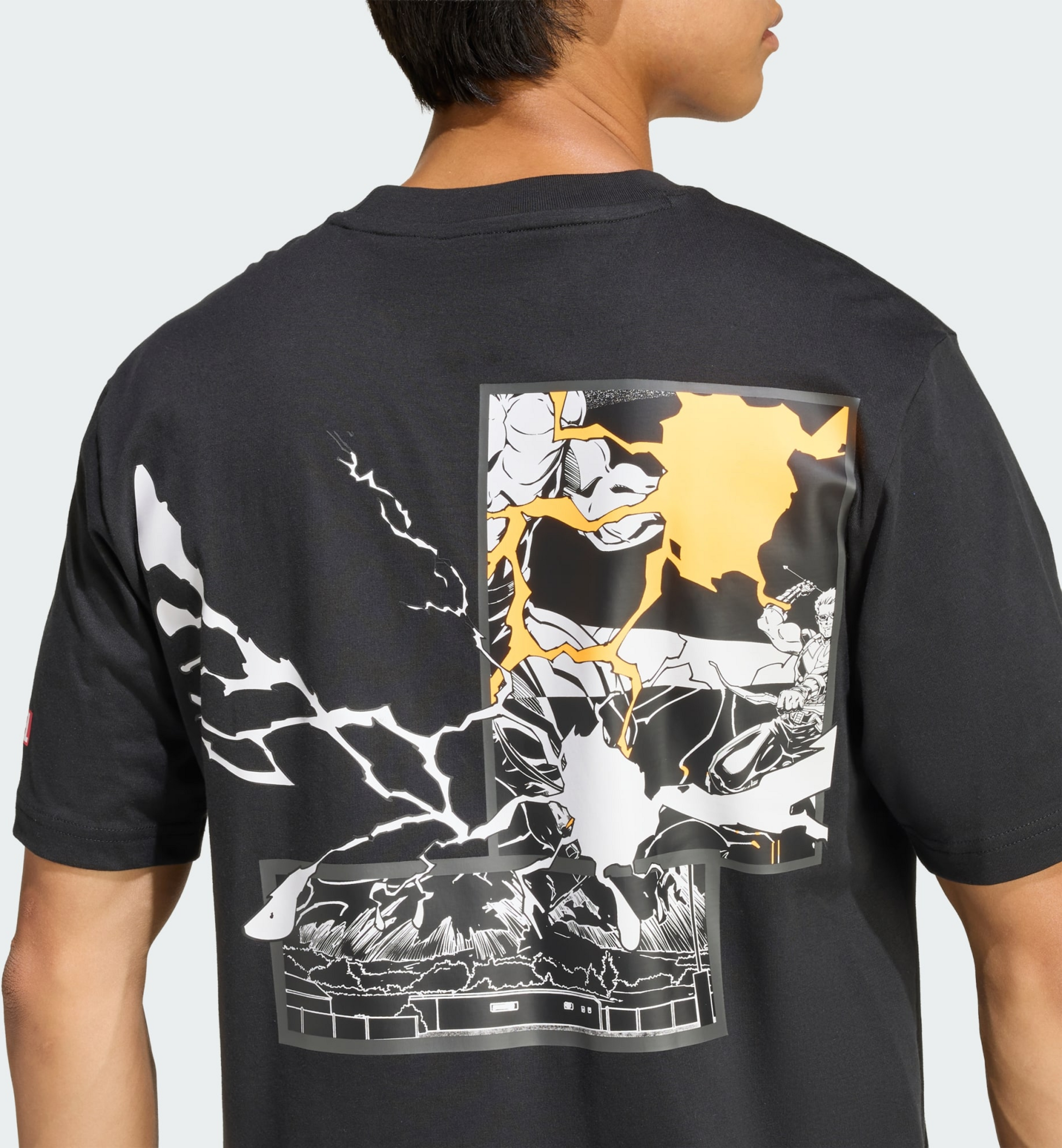 ADIDAS, Adidas All Blacks X Marvel T-shirt