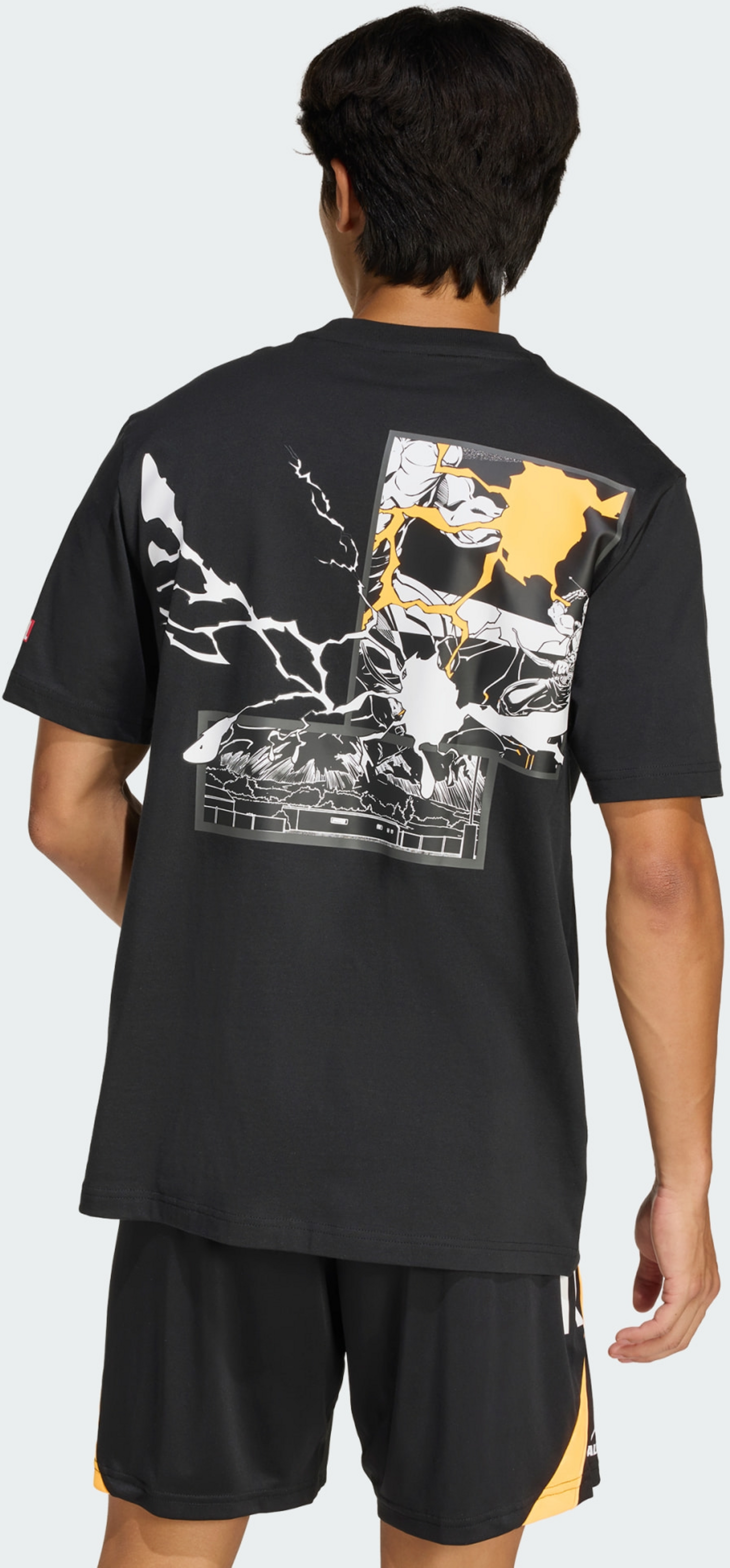 ADIDAS, Adidas All Blacks X Marvel T-shirt