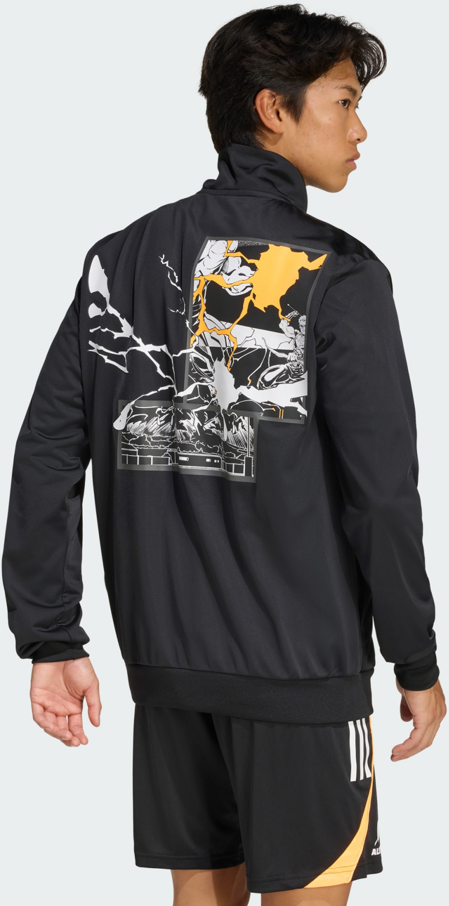 ADIDAS, Adidas All Blacks X Marvel Träningsjacka