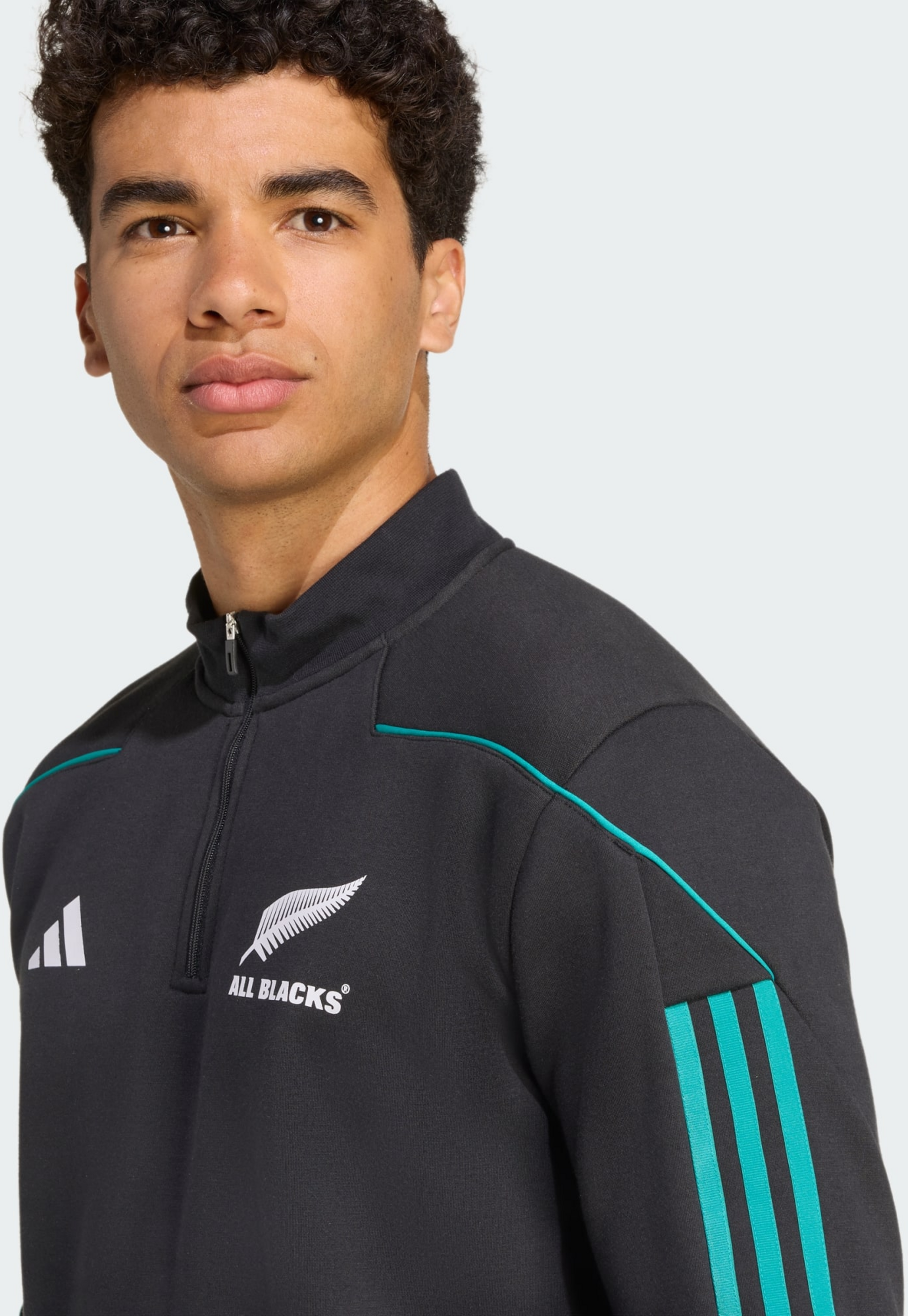 ADIDAS, Adidas All Blacks-fleecejacka