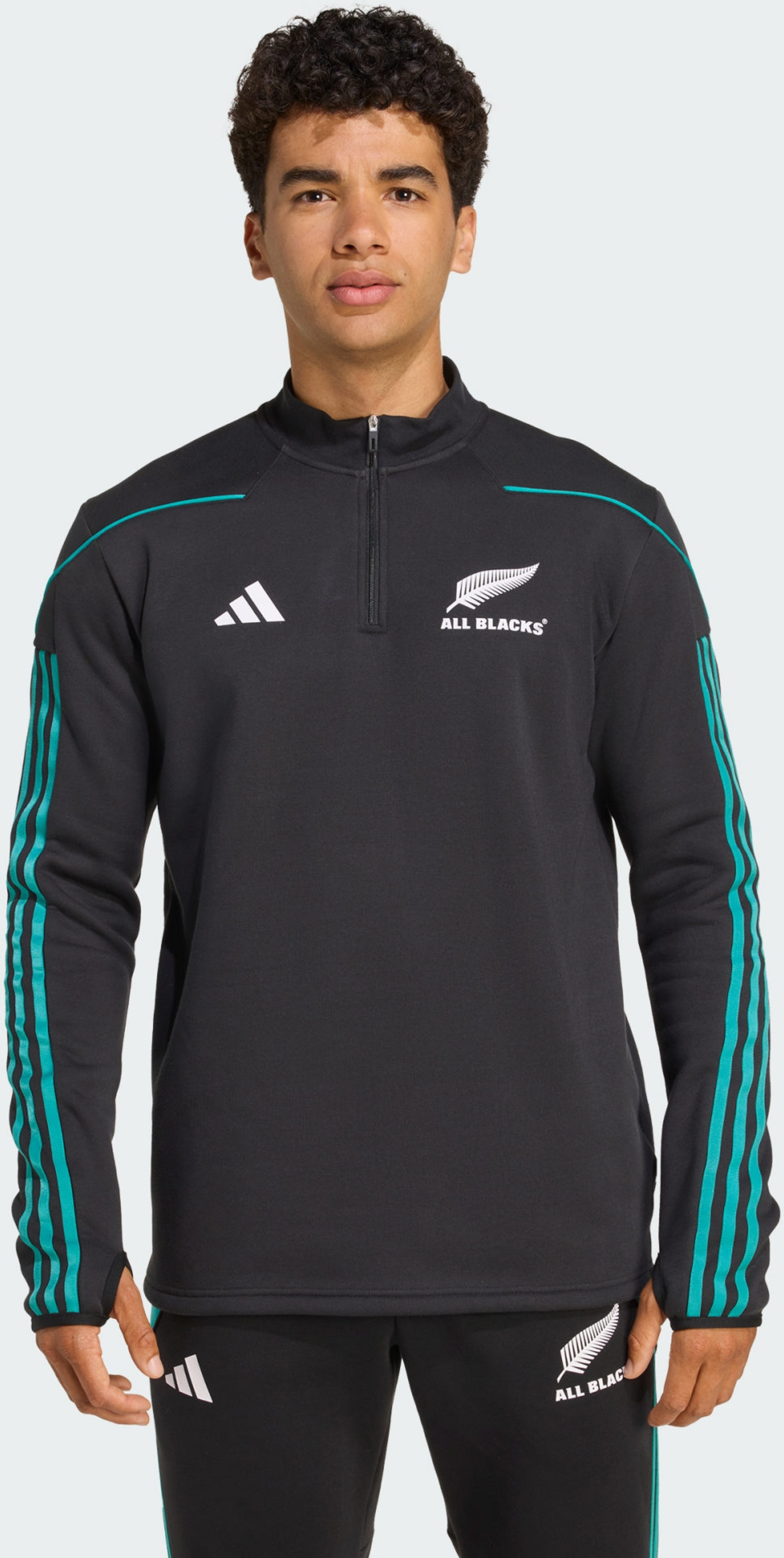 ADIDAS, Adidas All Blacks-fleecejacka