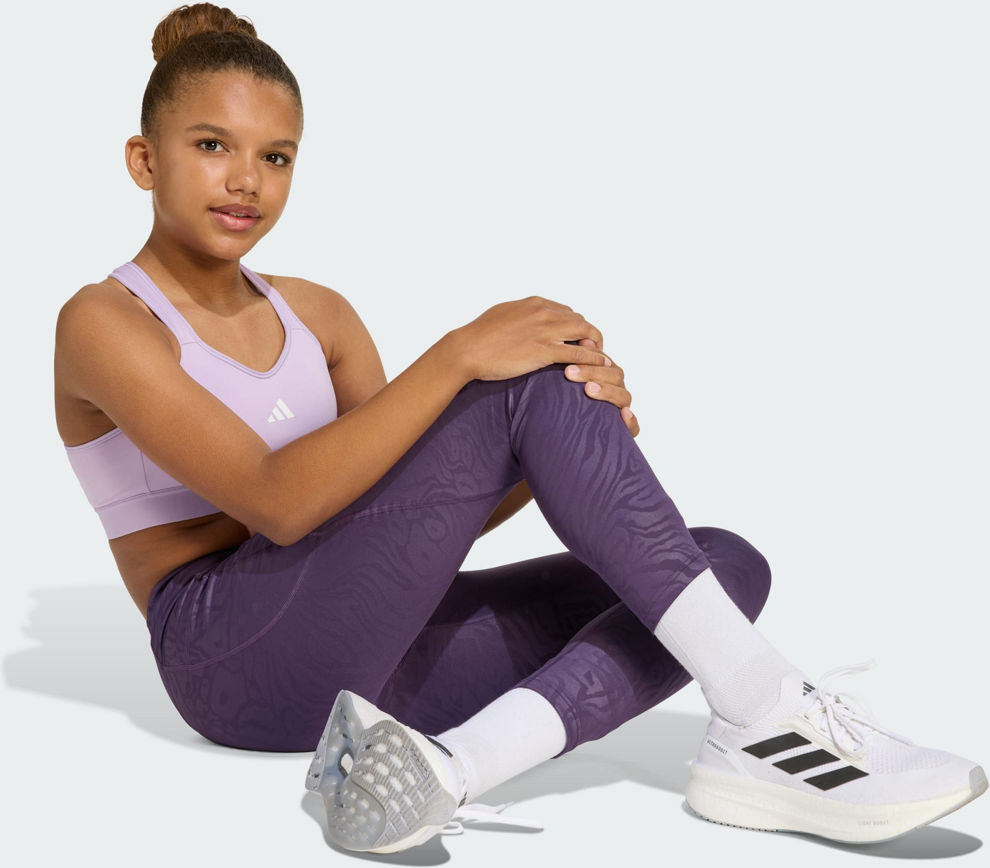 ADIDAS, Adidas All Sports Optime-leggings Med Djurtryck