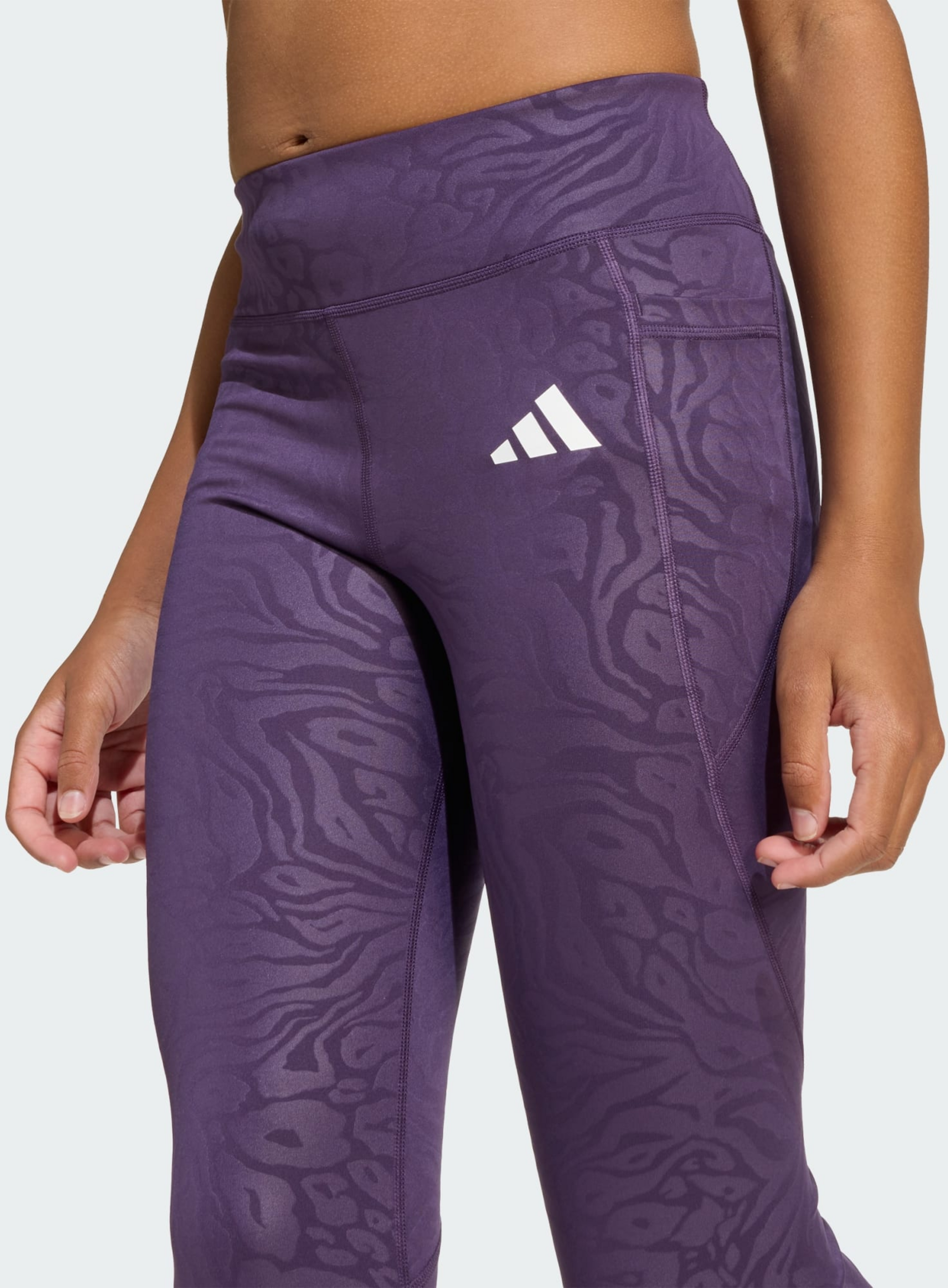 ADIDAS, Adidas All Sports Optime-leggings Med Djurtryck