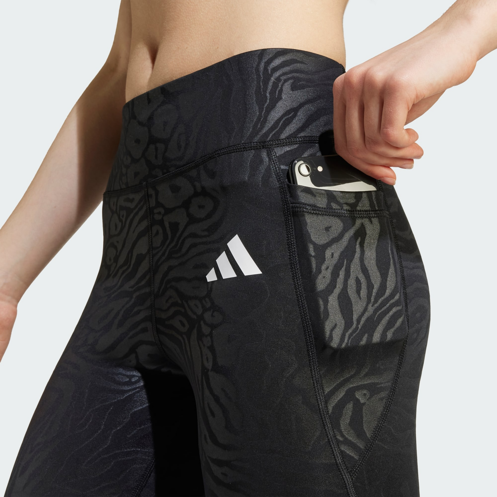 ADIDAS, Adidas All Sports Optime-leggings Med Djurtryck