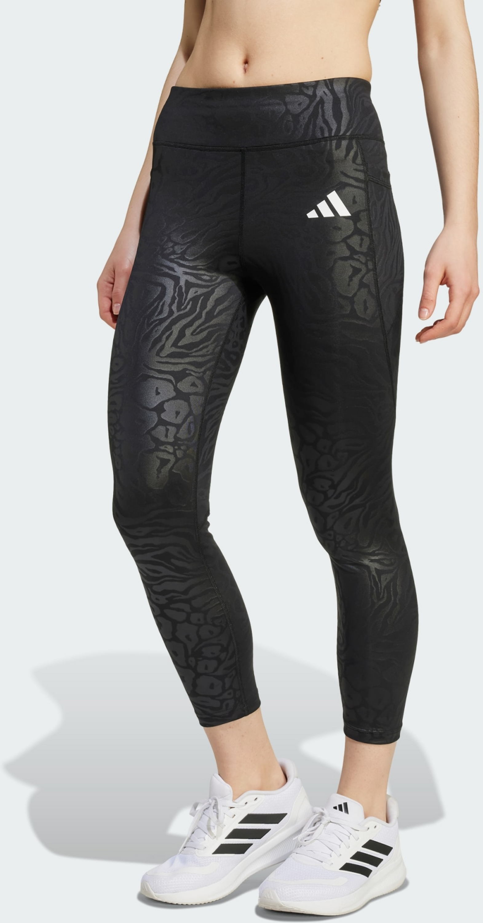 ADIDAS, Adidas All Sports Optime-leggings Med Djurtryck