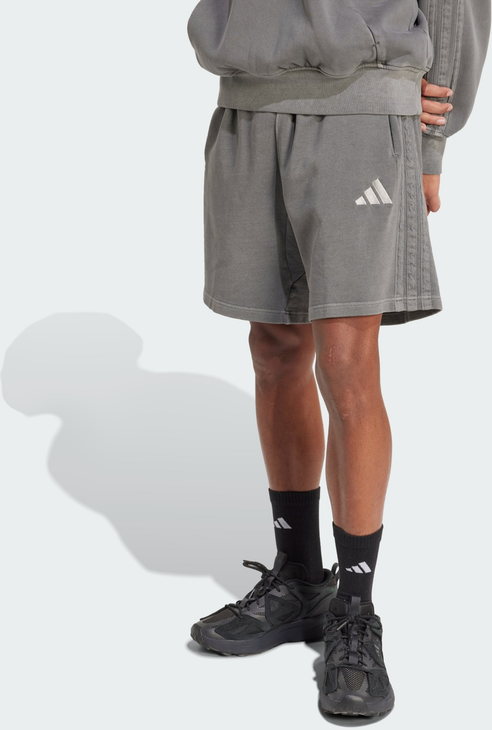 ADIDAS, Adidas All Szn French Terry Washed 8 Inch Shorts