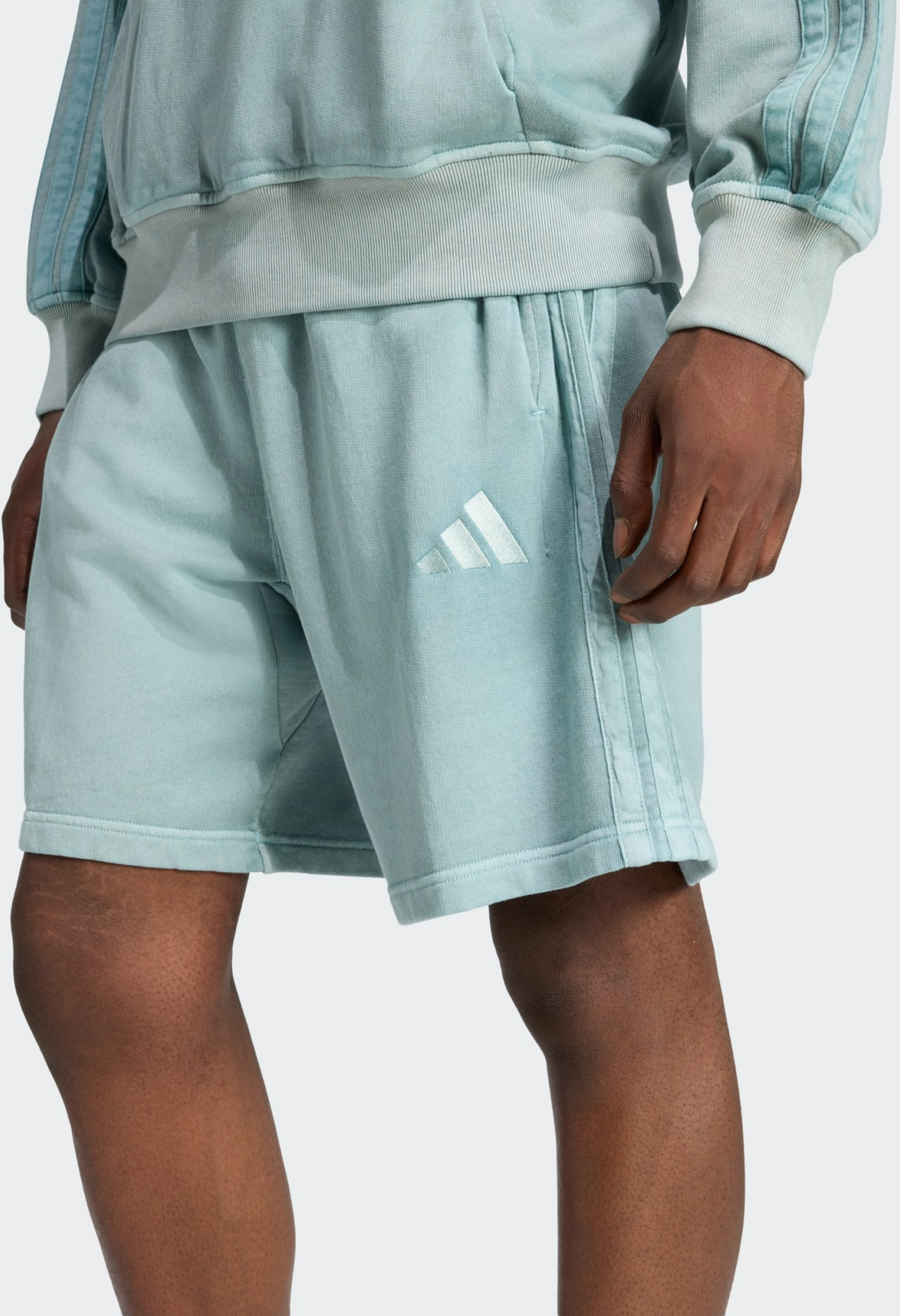 ADIDAS, Adidas All Szn French Terry Washed 8 Inch Shorts