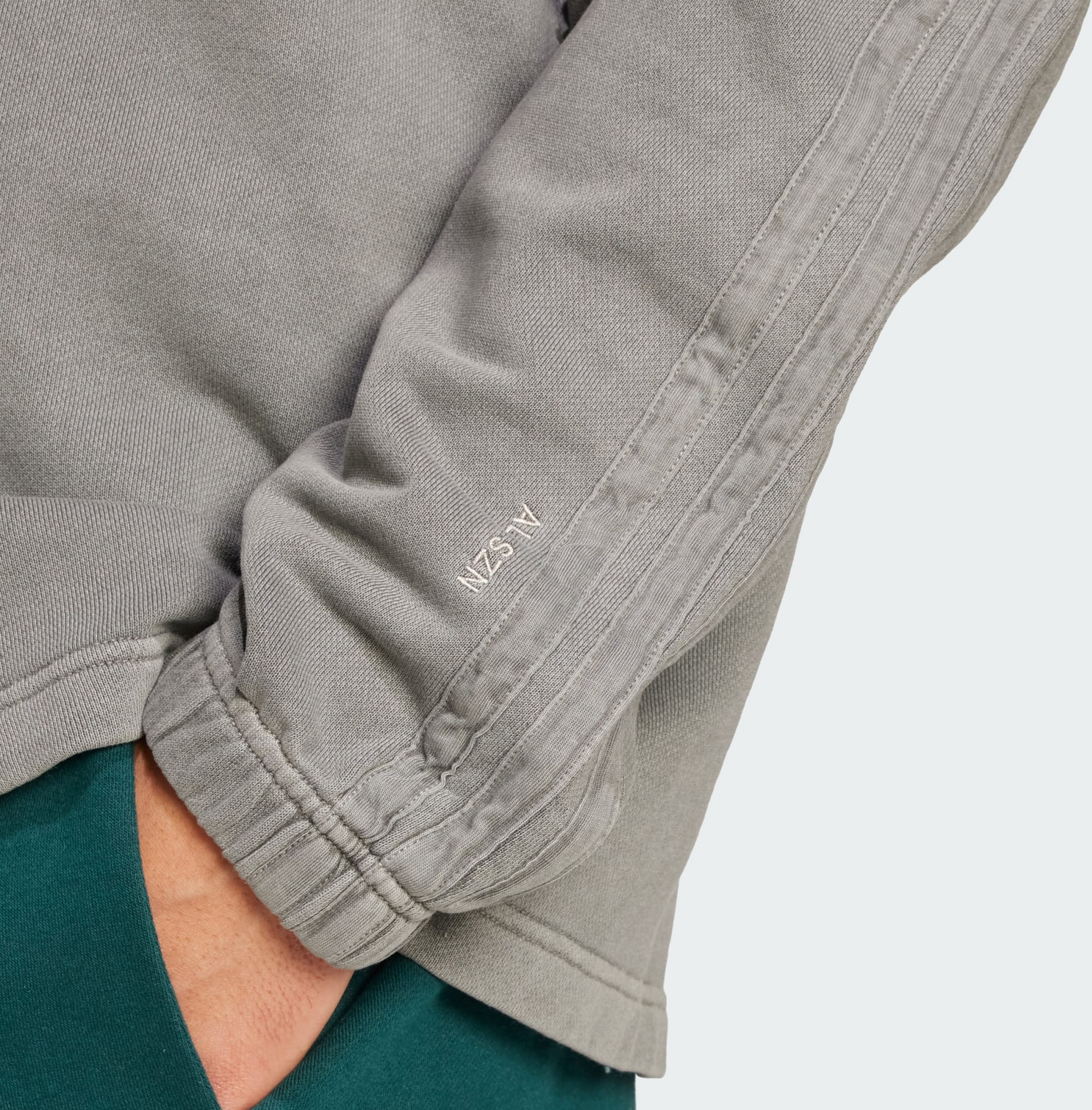 ADIDAS, Adidas All Szn French Terry Washed Half-zip