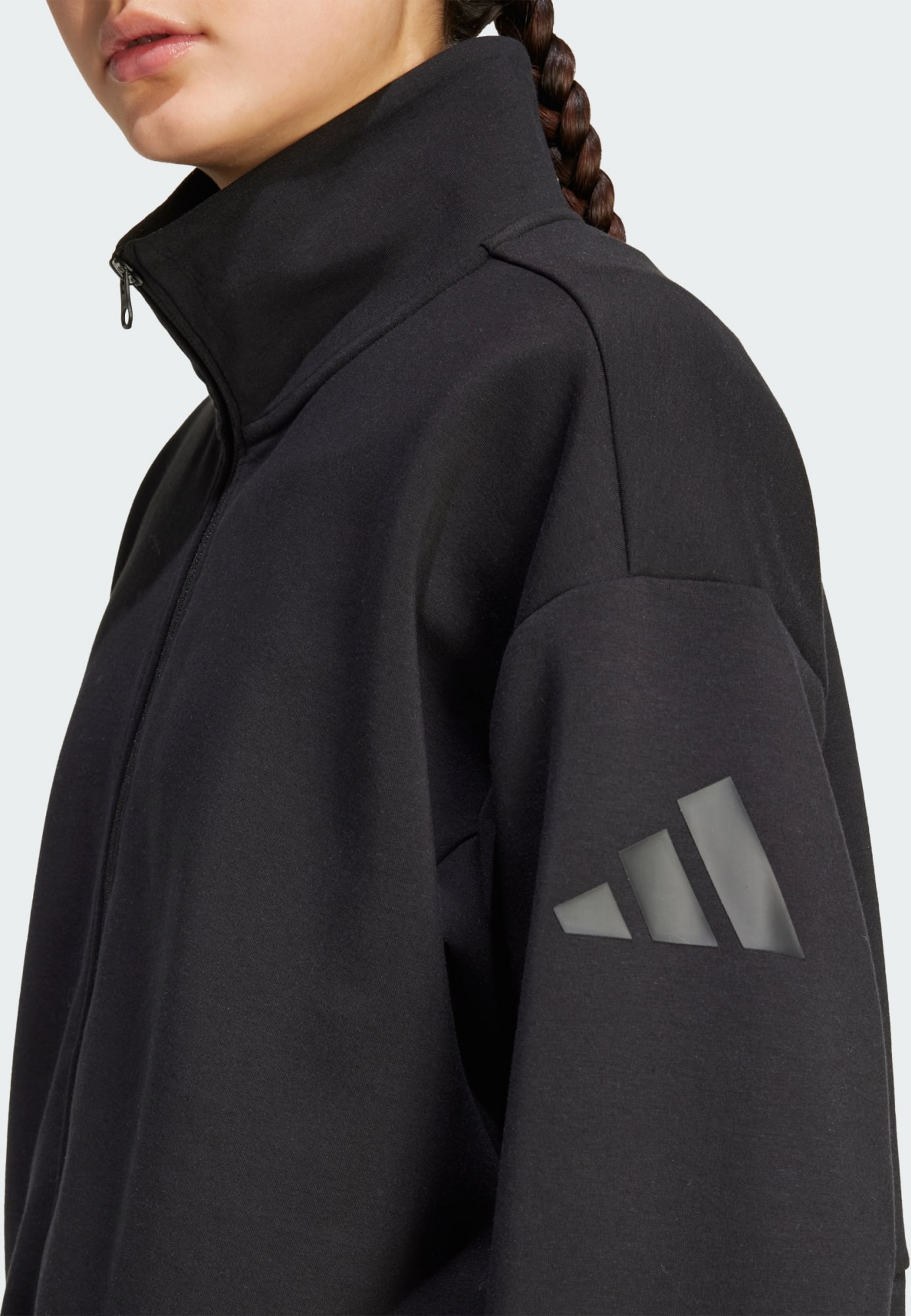ADIDAS, Adidas All Szn Soft Lux Loose Full-zip