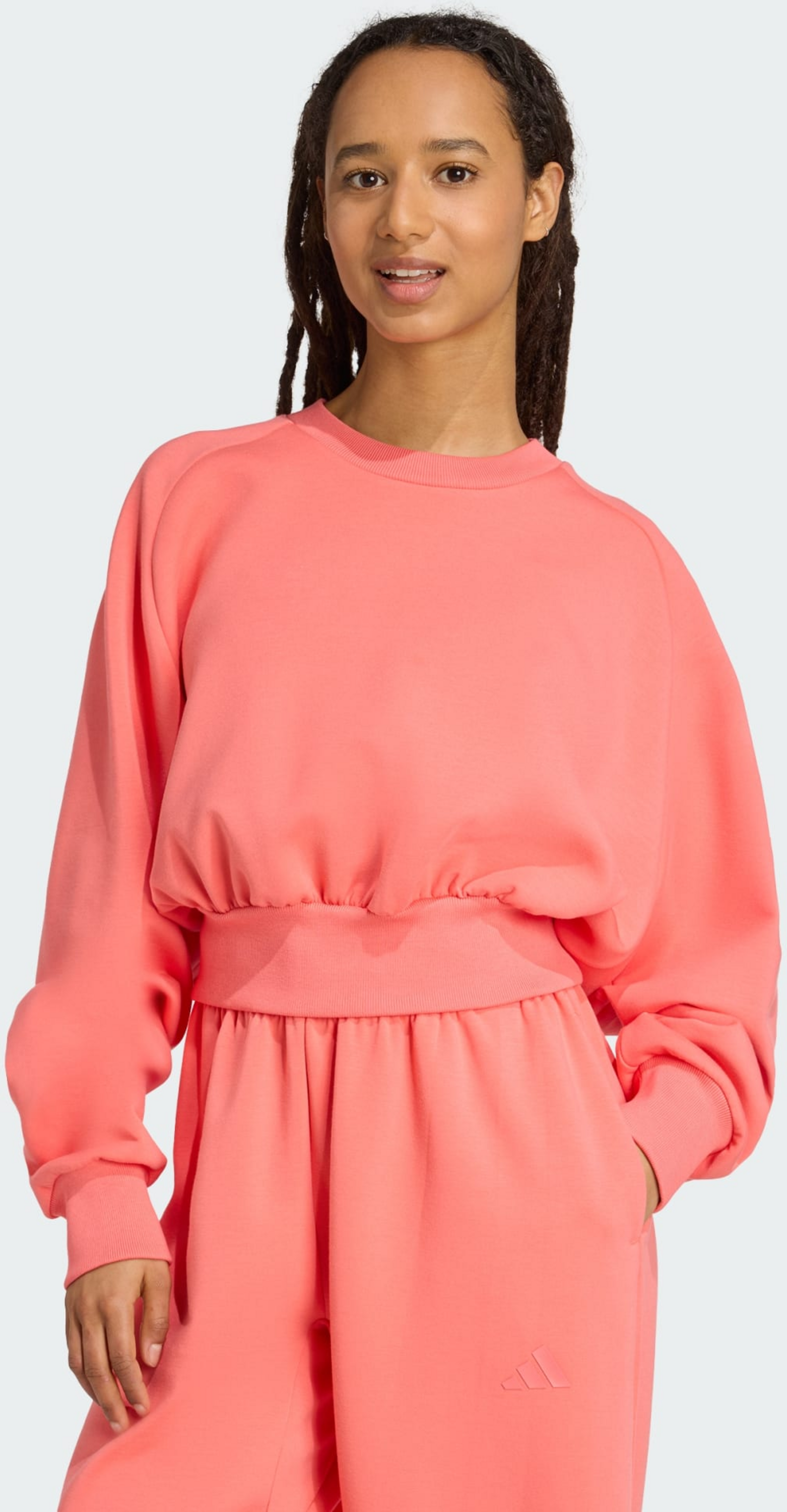 ADIDAS, Adidas All Szn Soft Lux Loose Sweatshirt