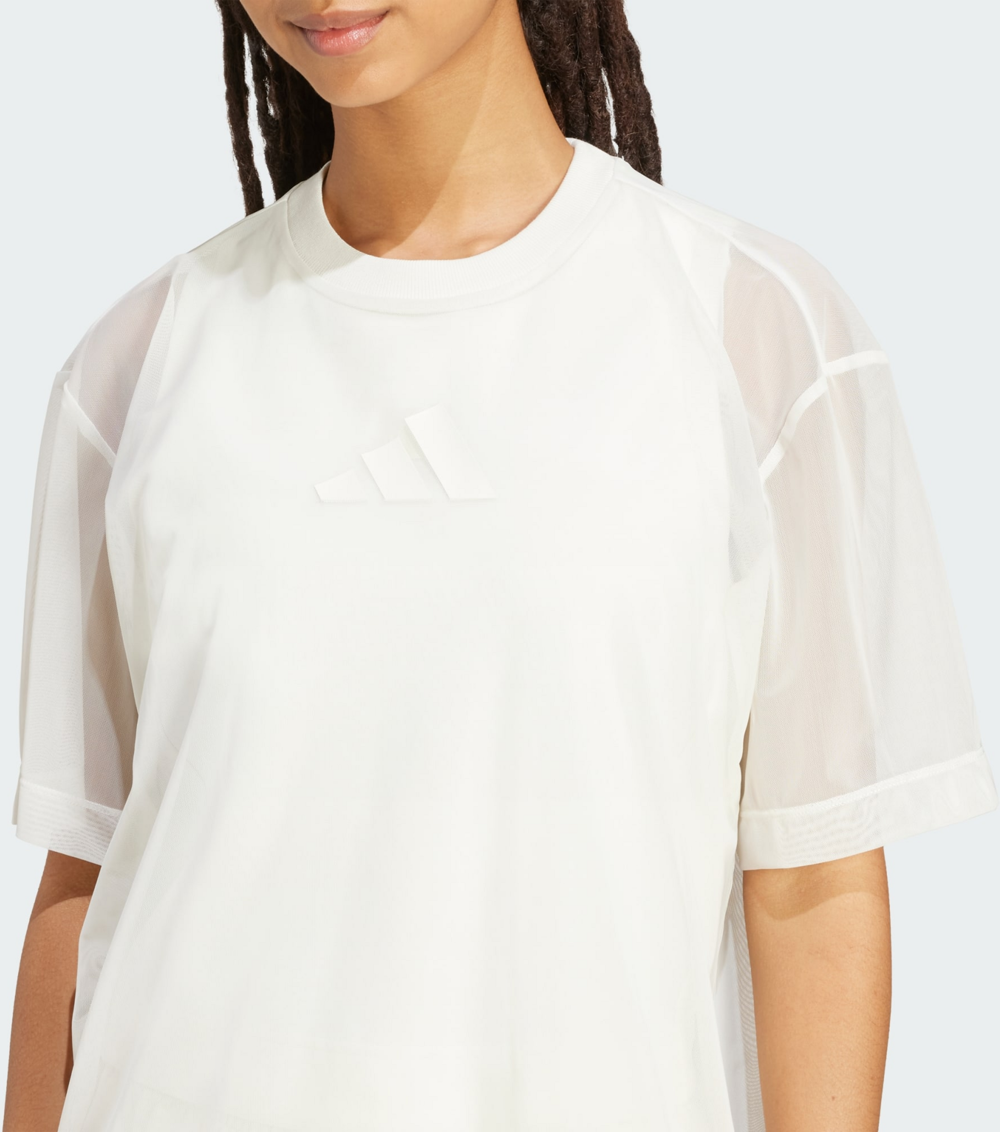 ADIDAS, Adidas All Szn Soft Lux Mesh Tee