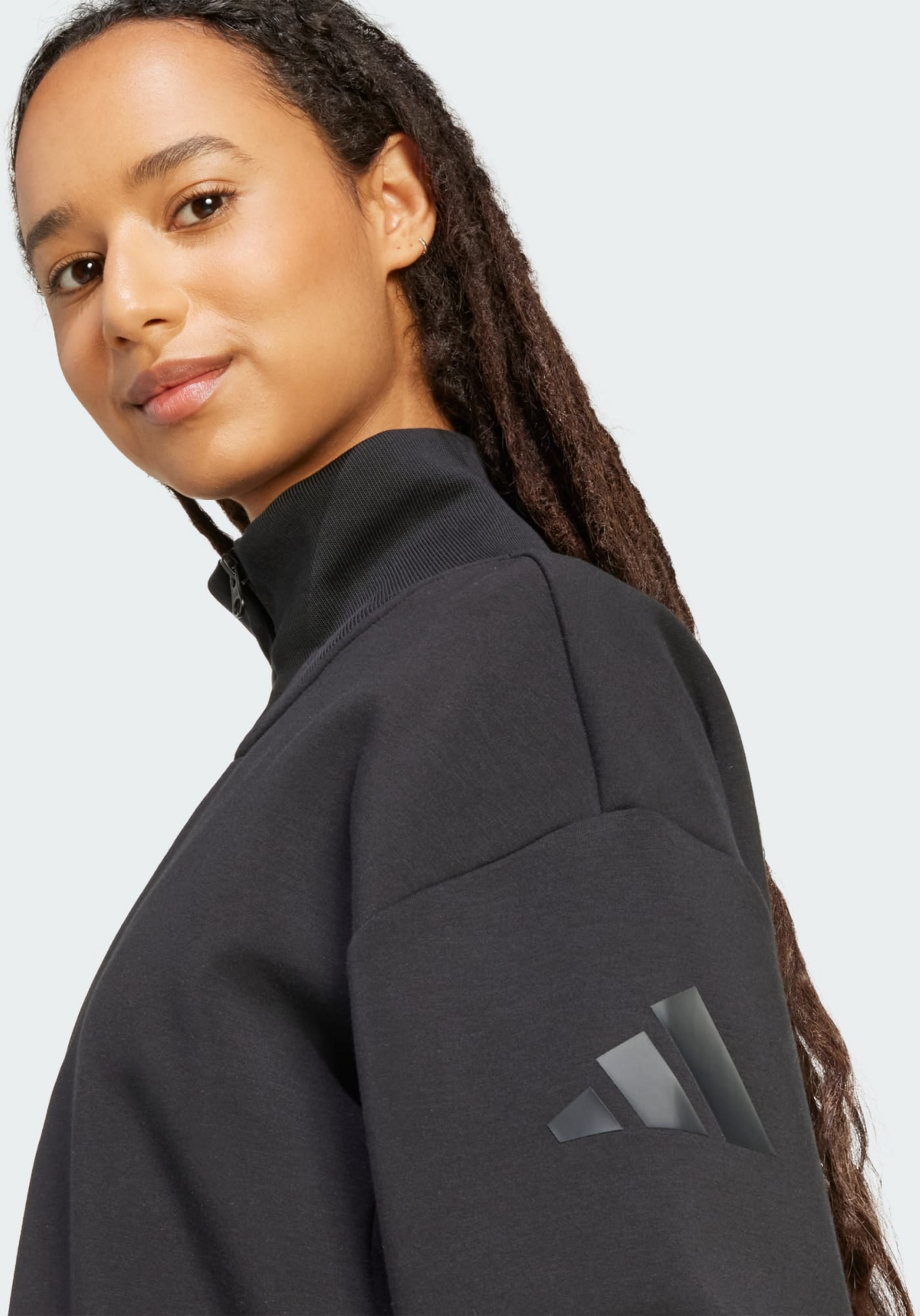 ADIDAS, Adidas All Szn Soft Lux Quarter-zip
