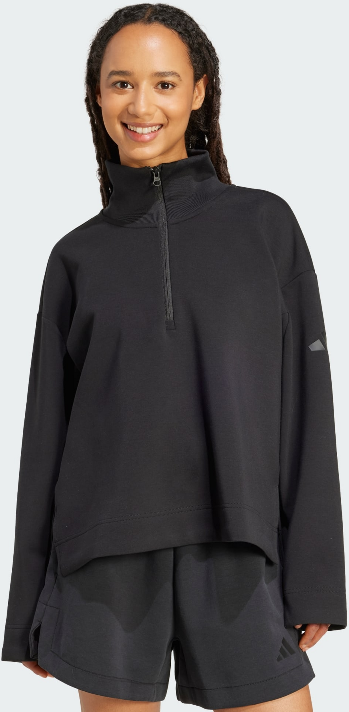 ADIDAS, Adidas All Szn Soft Lux Quarter-zip