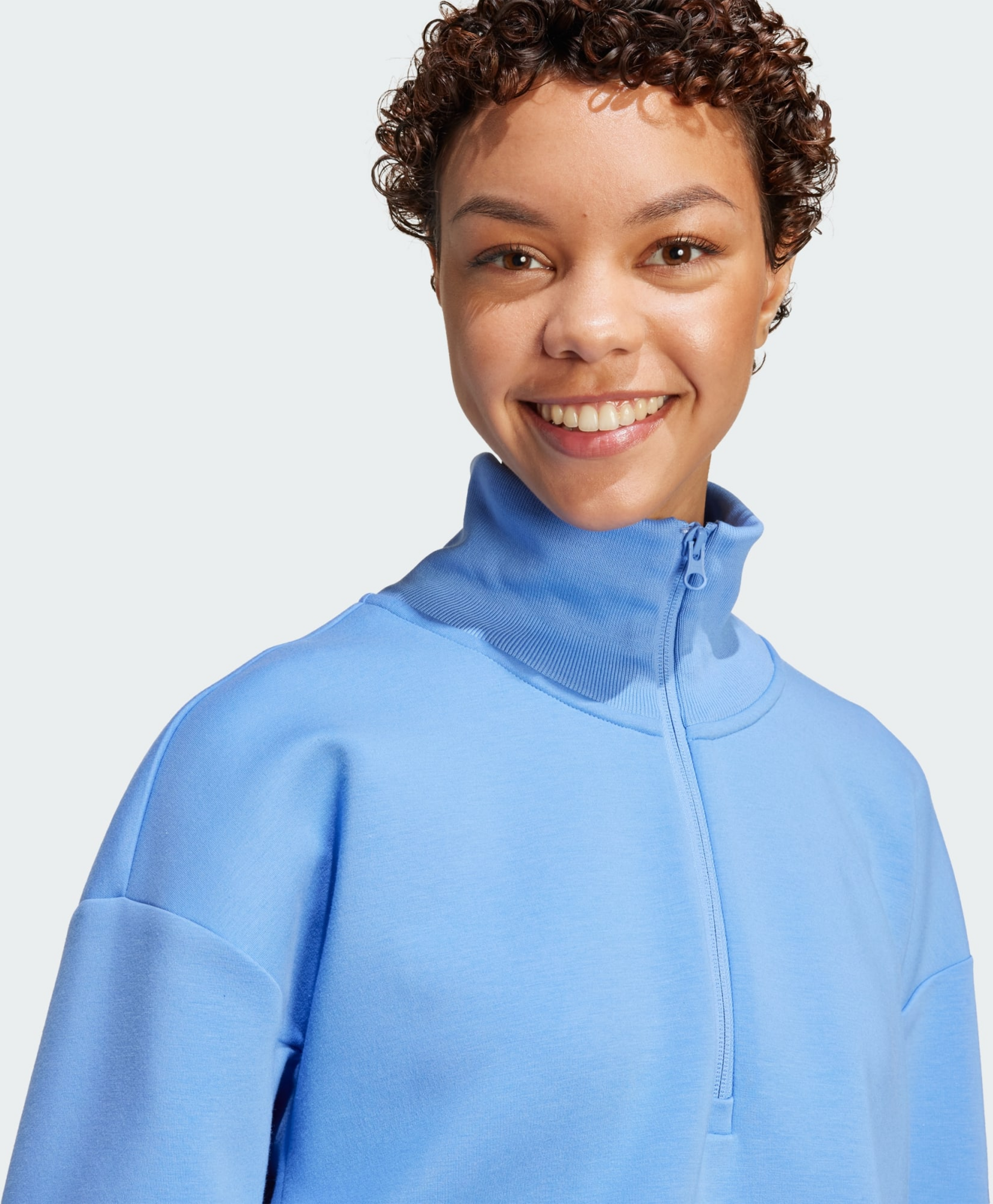 ADIDAS, Adidas All Szn Soft Lux Quarter-zip