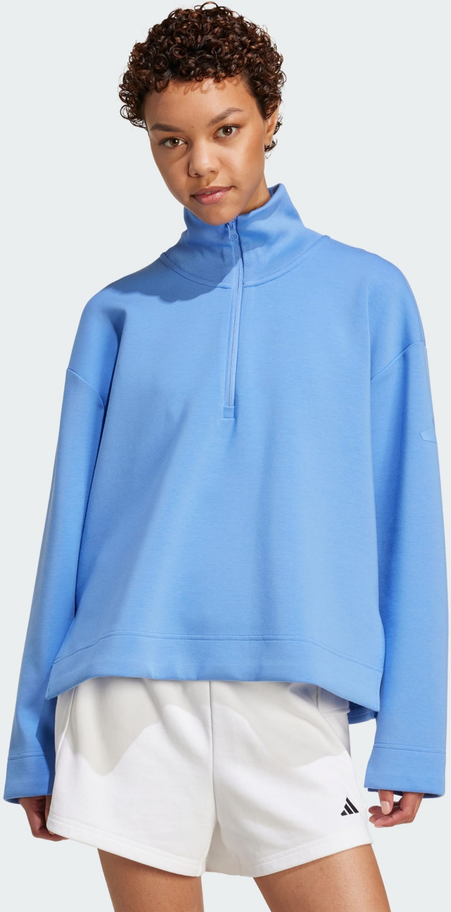 ADIDAS, Adidas All Szn Soft Lux Quarter-zip