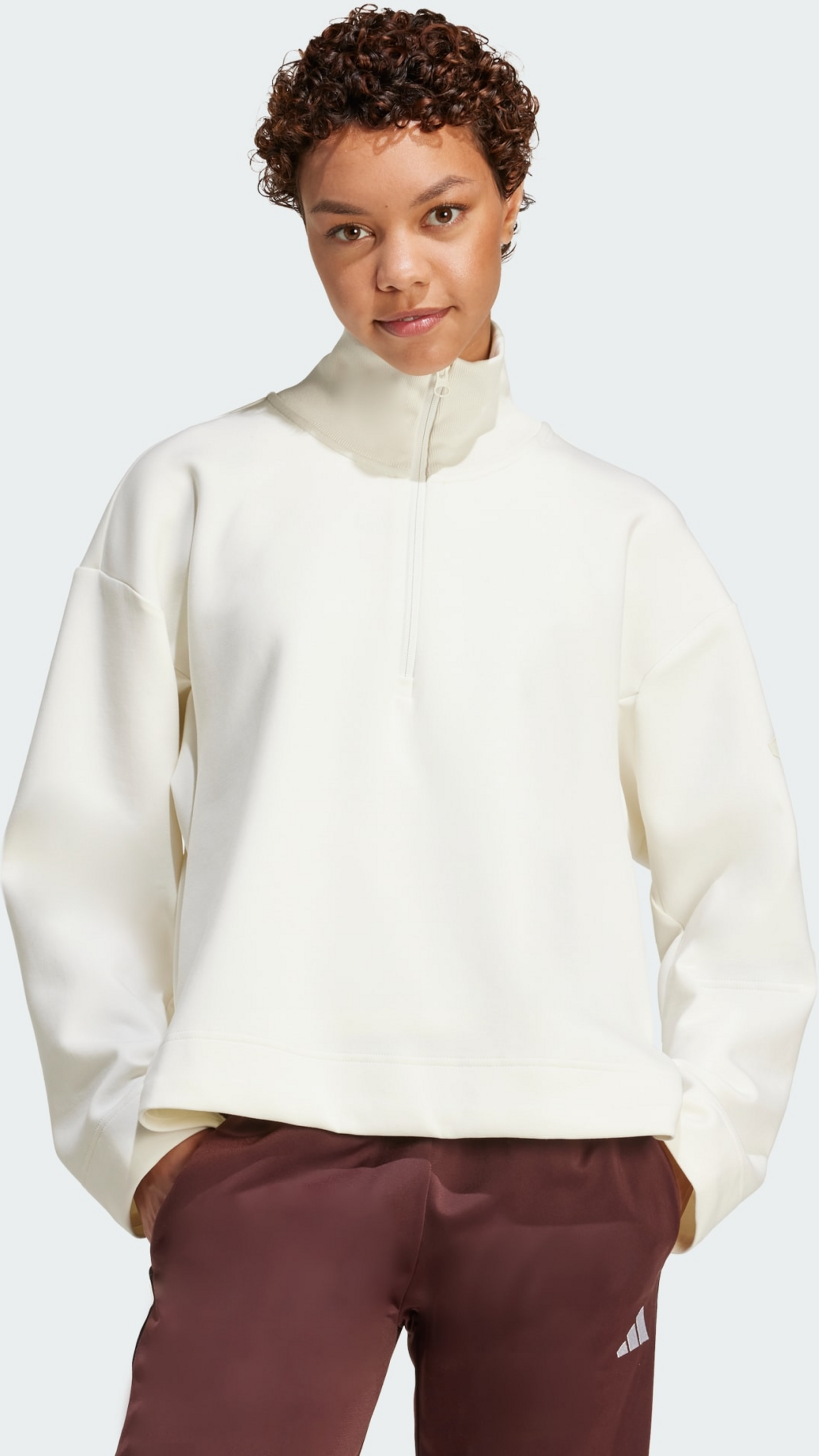 ADIDAS, Adidas All Szn Soft Lux Quarter-zip