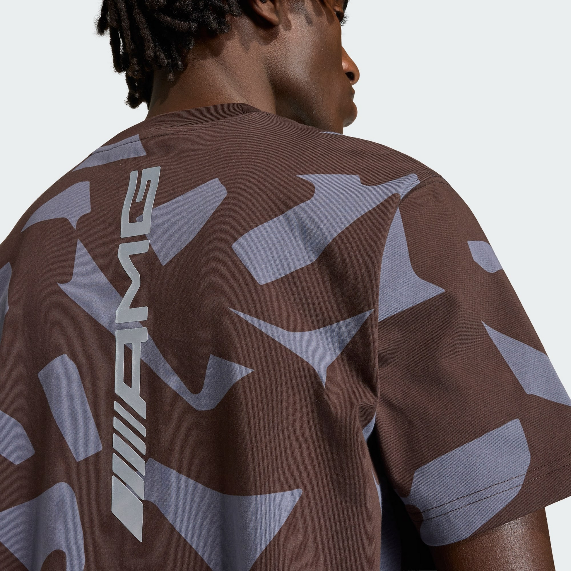 ADIDAS, Adidas Amg Camo Short Sleeve T-shirt