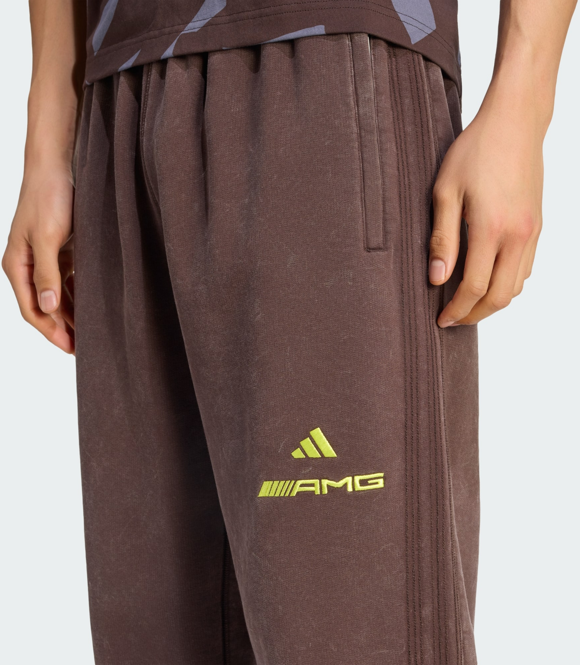 ADIDAS, Adidas Amg Washed Wide Byxor