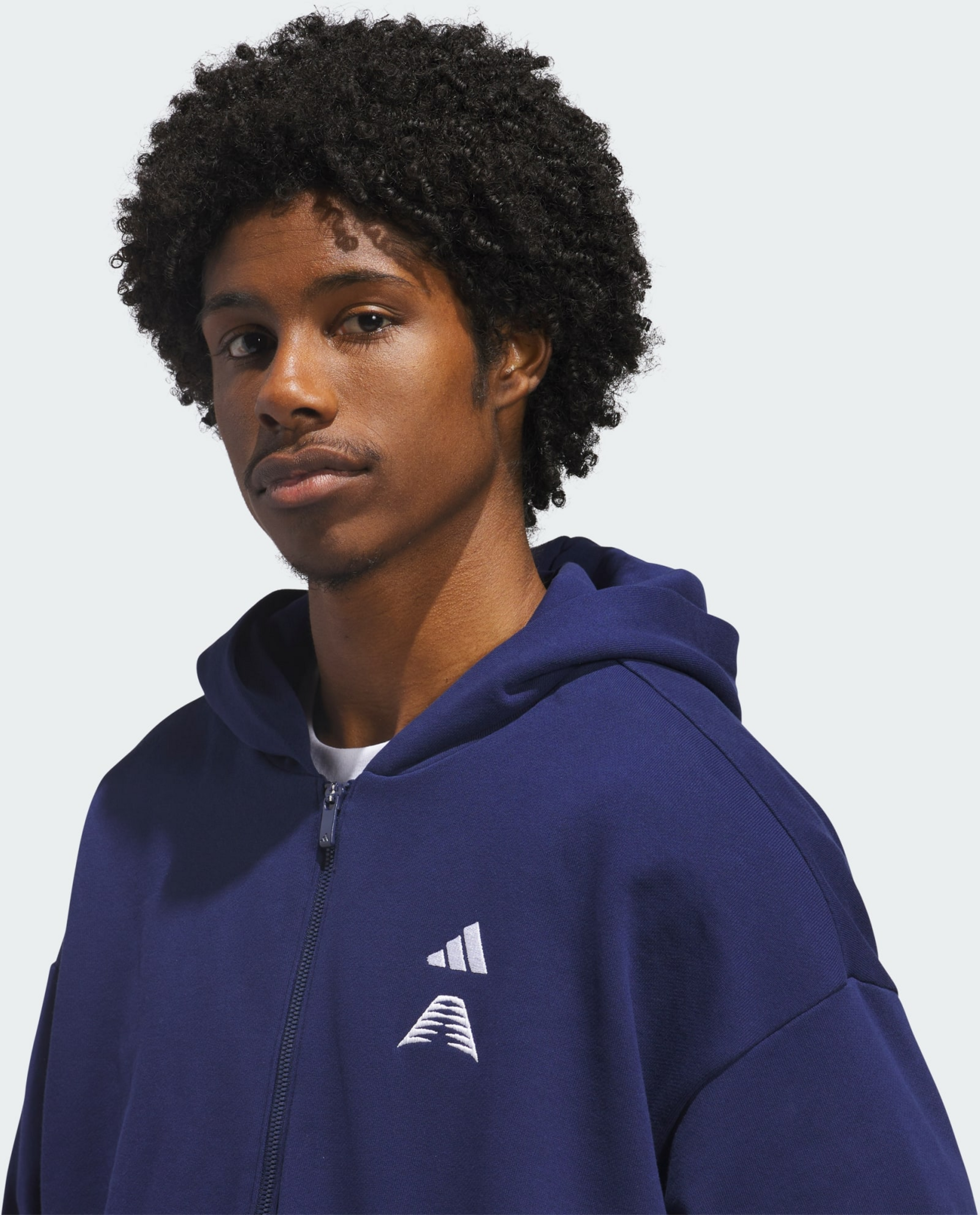 ADIDAS, Adidas Anthony Edwards Foundation Full Zip Huvtr&ouml;ja