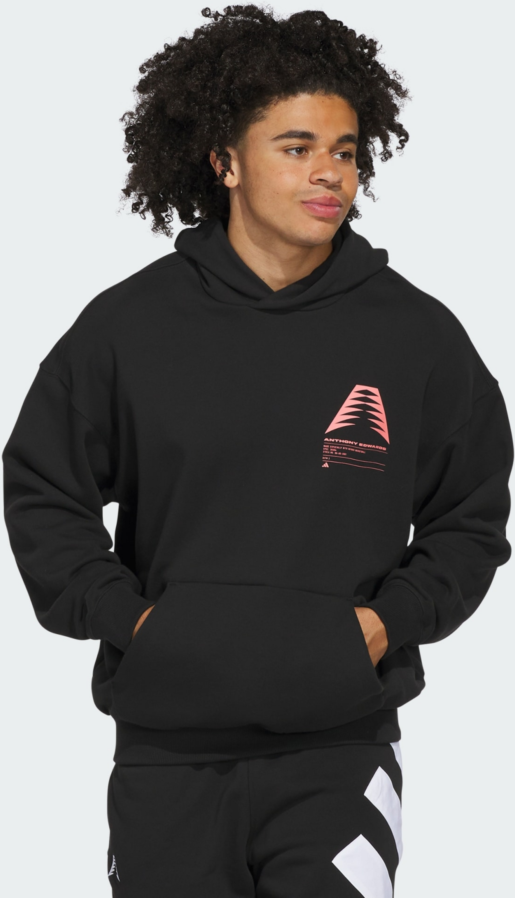 ADIDAS, Adidas Anthony Edwards Schematic Hoodie