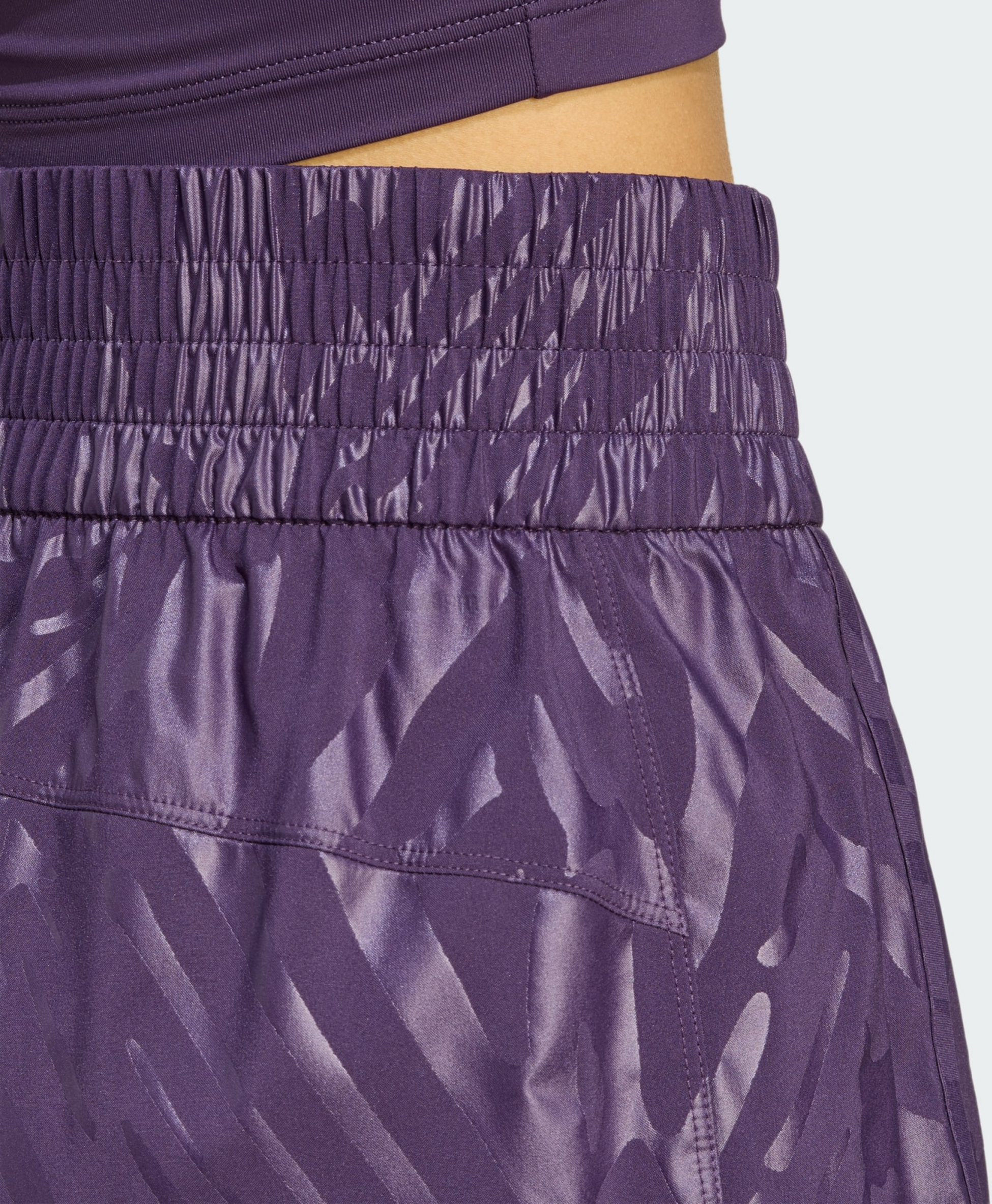 ADIDAS, Adidas Aop Pacer Training V&auml;vda Shorts Med H&ouml;g Midja