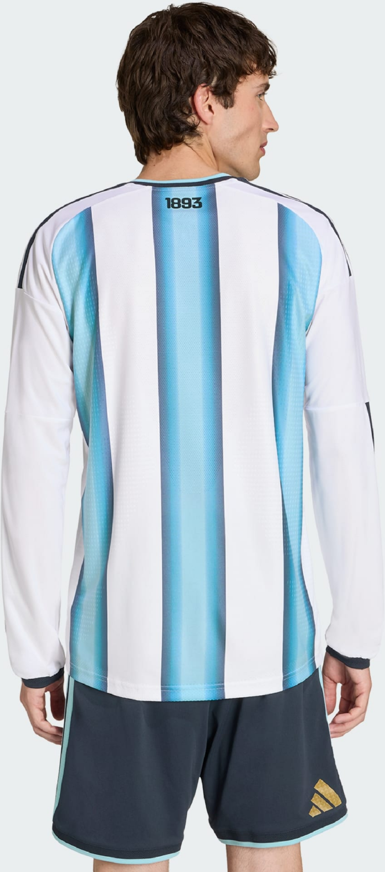 ADIDAS, Adidas Argentina 26 Home Authentic Long Sleeve Jersey