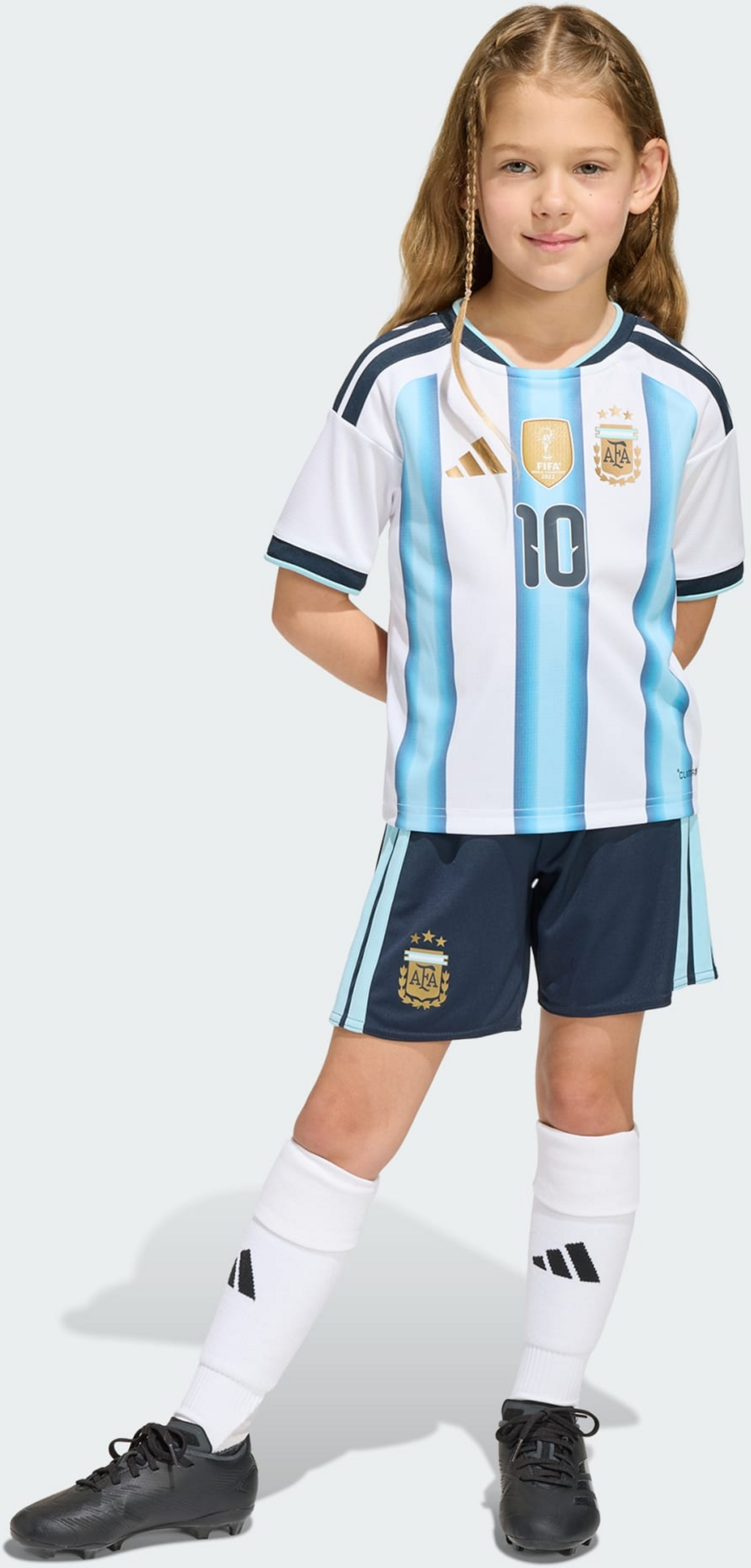 ADIDAS, Adidas Argentina 26 Home Kids Set Messi