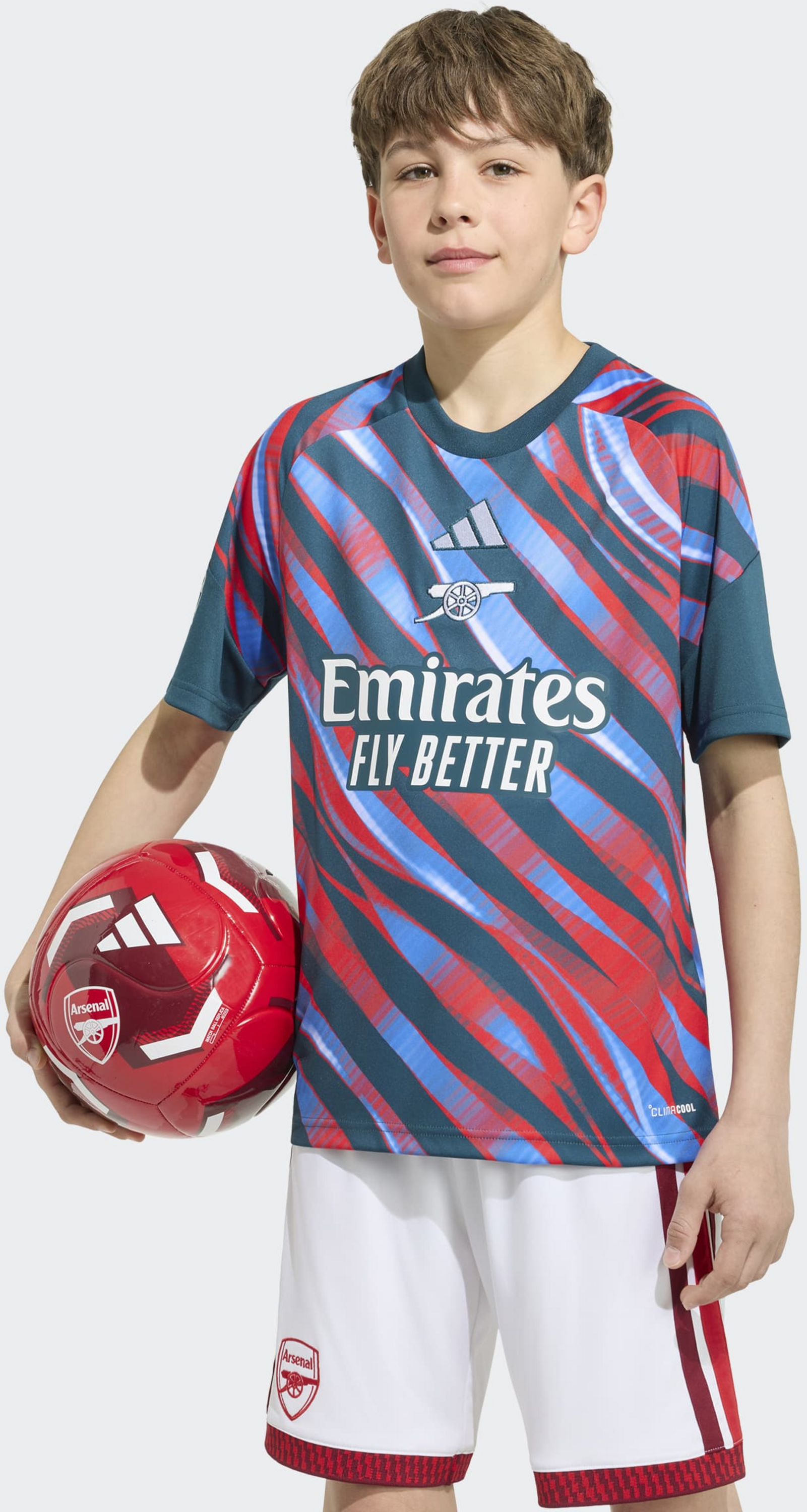 ADIDAS, Adidas Arsenal Fc 26/27 Uppv&auml;rmningstr&ouml;ja F&ouml;r Barn