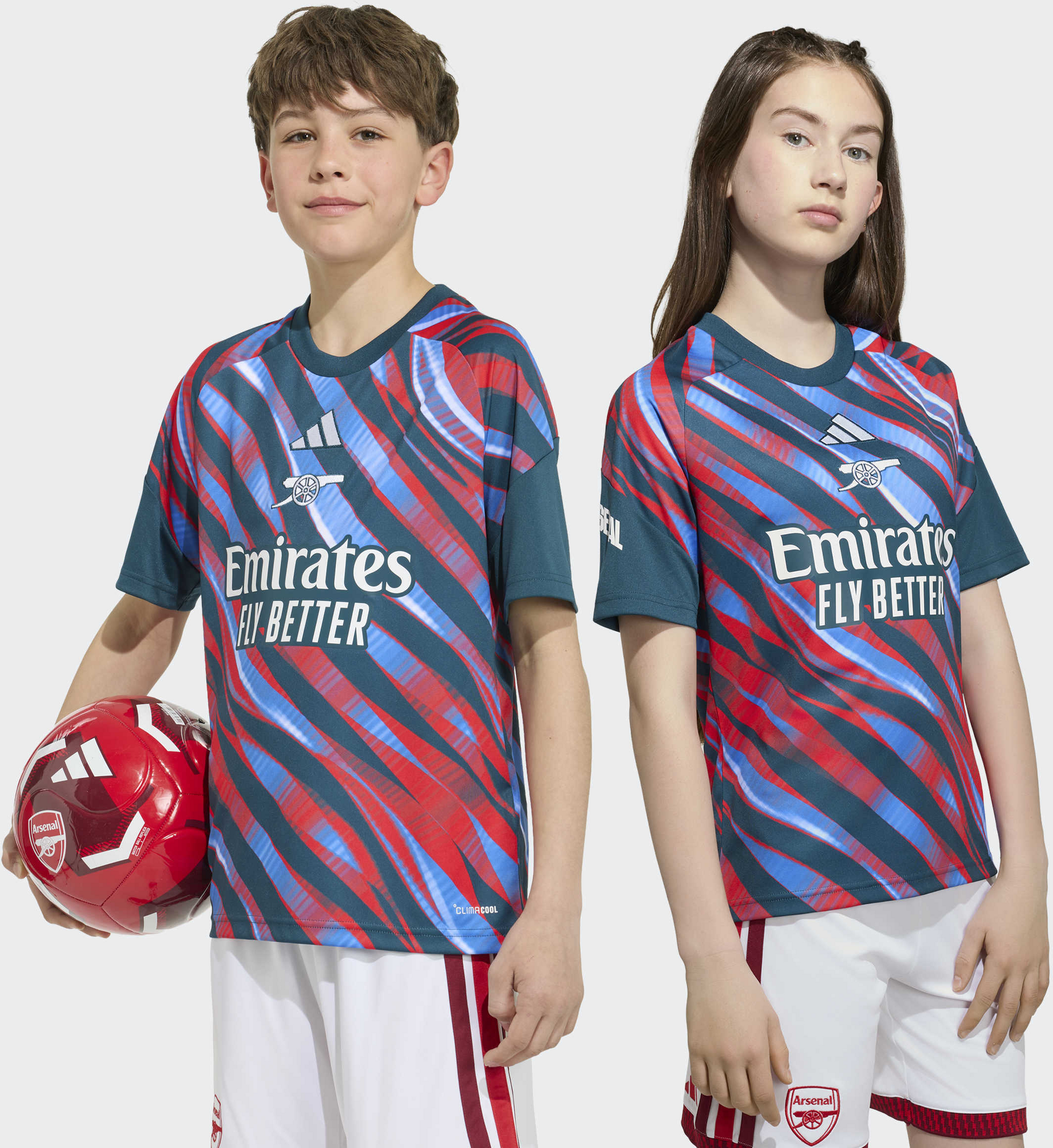 ADIDAS, Adidas Arsenal Fc 26/27 Uppv&auml;rmningstr&ouml;ja F&ouml;r Barn