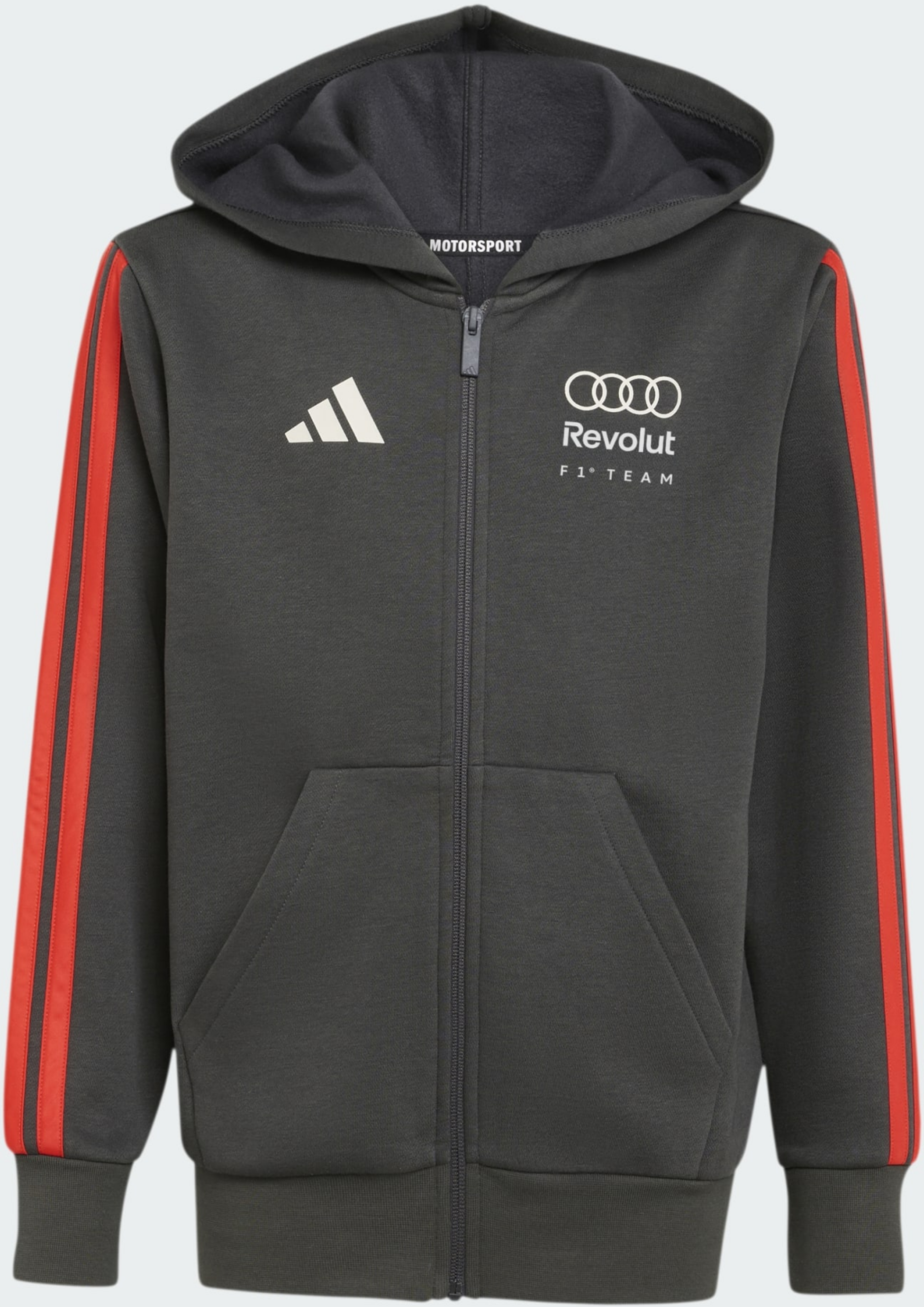 ADIDAS, Adidas Audi Revolut F1 Team Dna Hoodie Med Hel Dragkedja